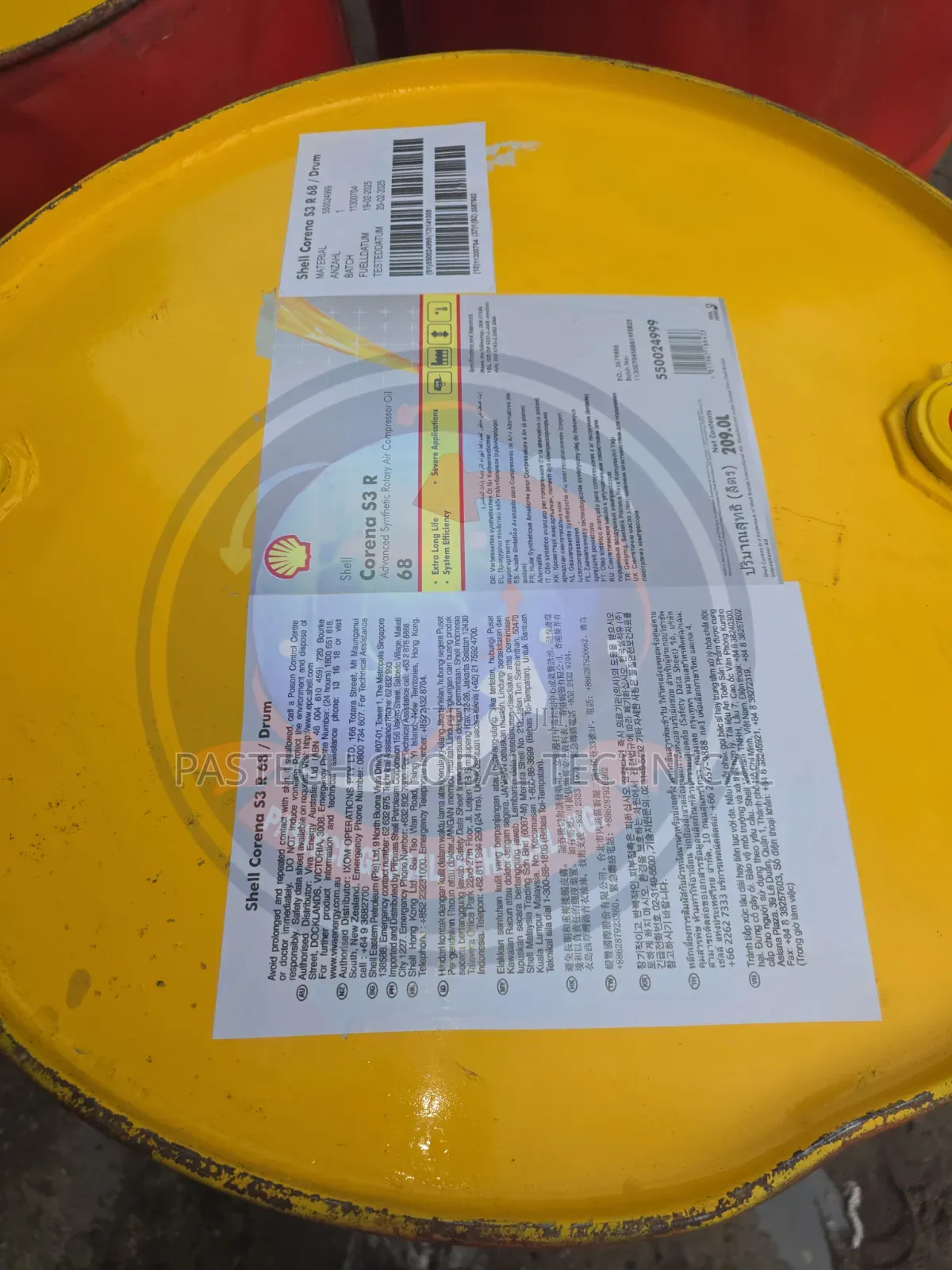 Shell Corena S3 R 68 // 209l Drum