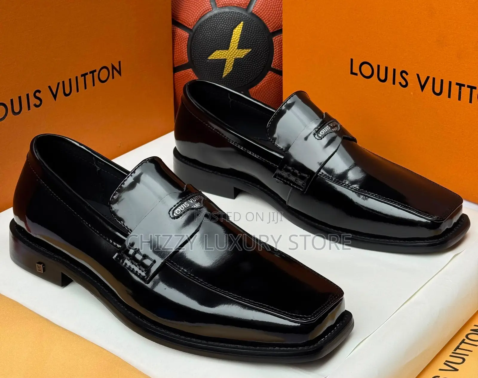 Louis Vuitton Quality Luxury Men Genuine Leather Shoe