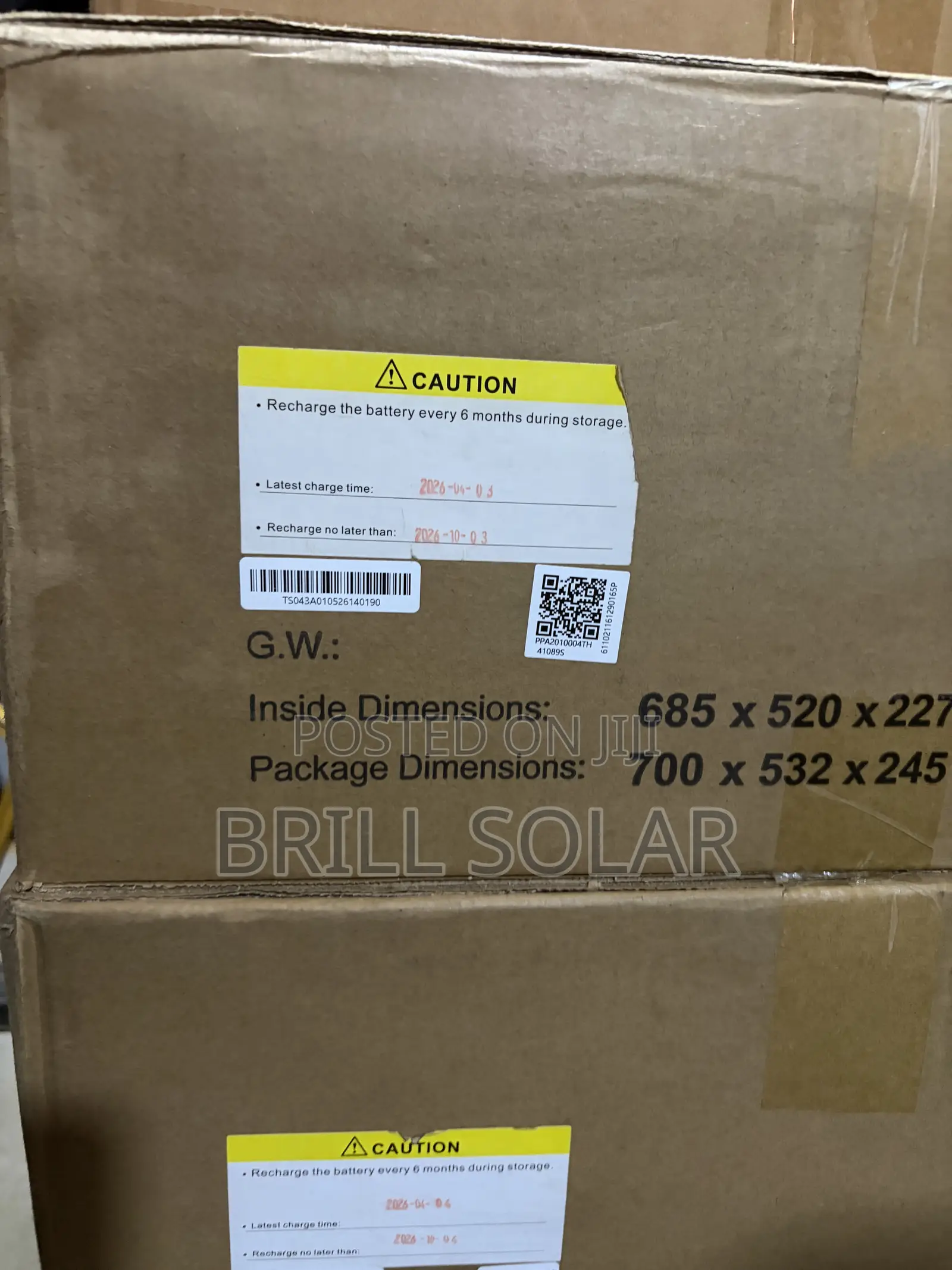 5kwh-51.2v Lvtopsun Solar Lithium Battery(G3)
