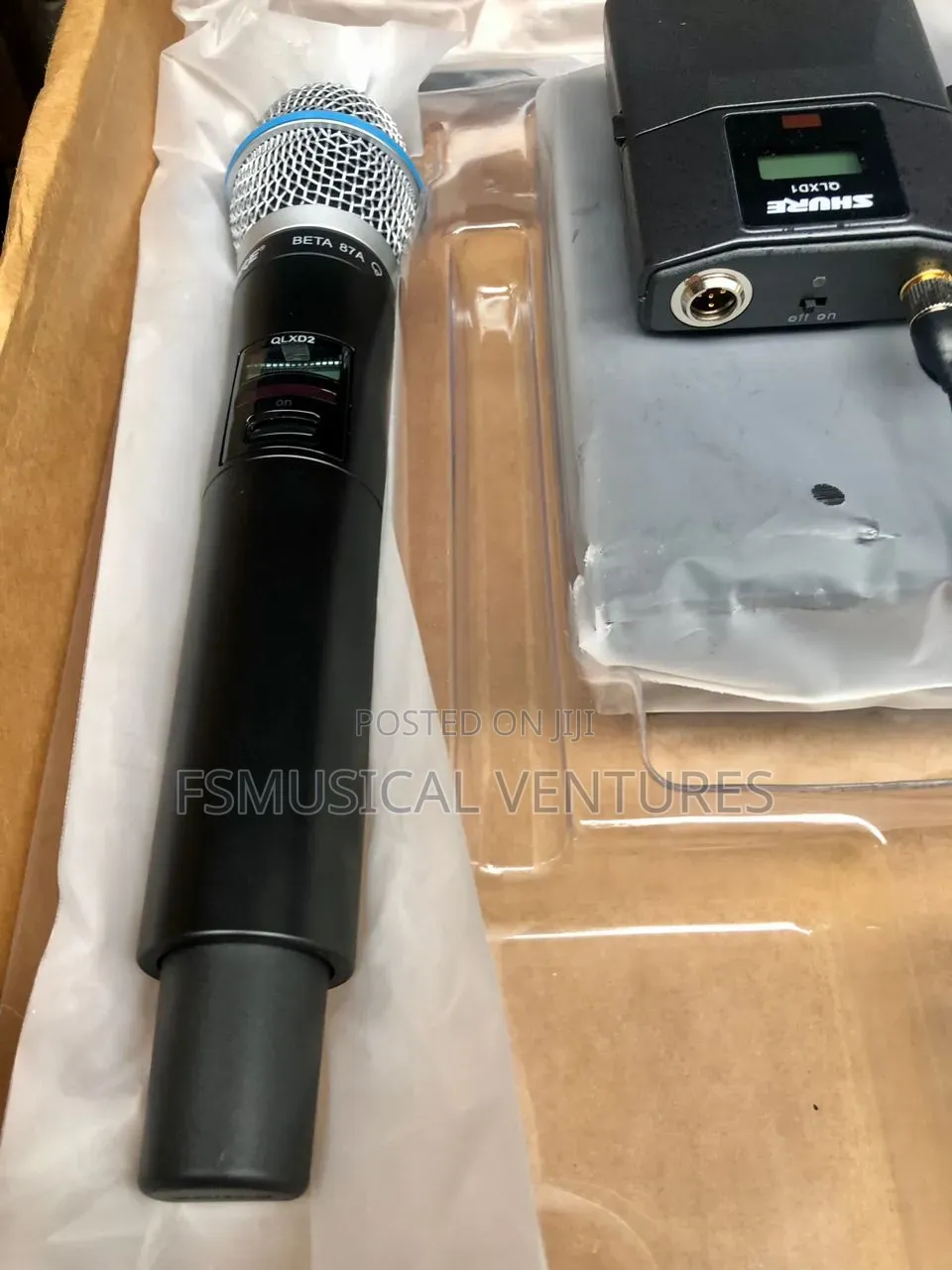Shure Qlxd24/Beta87a Handheld Wireless System