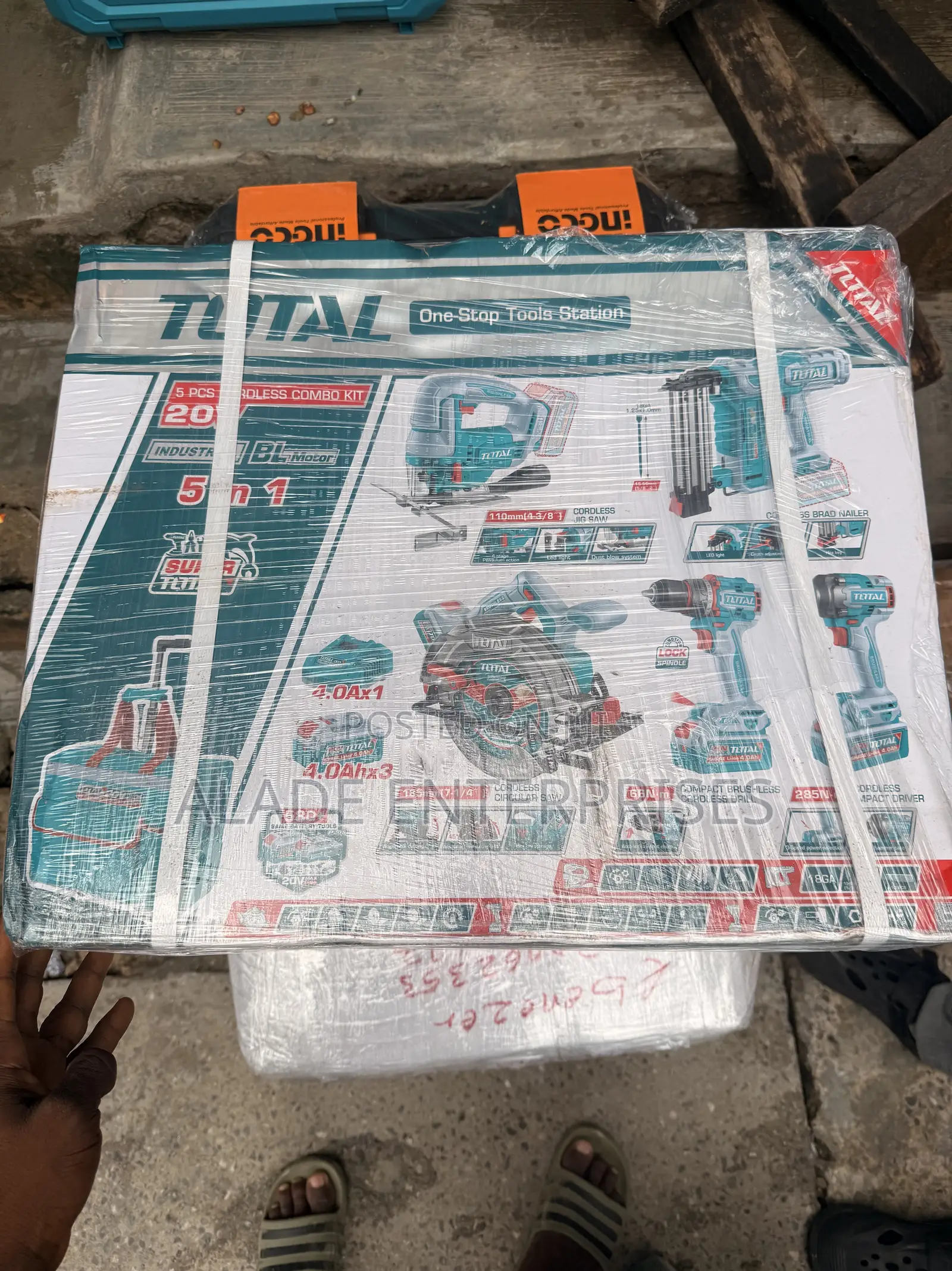 Total Industrial 5pcs Combo Kit