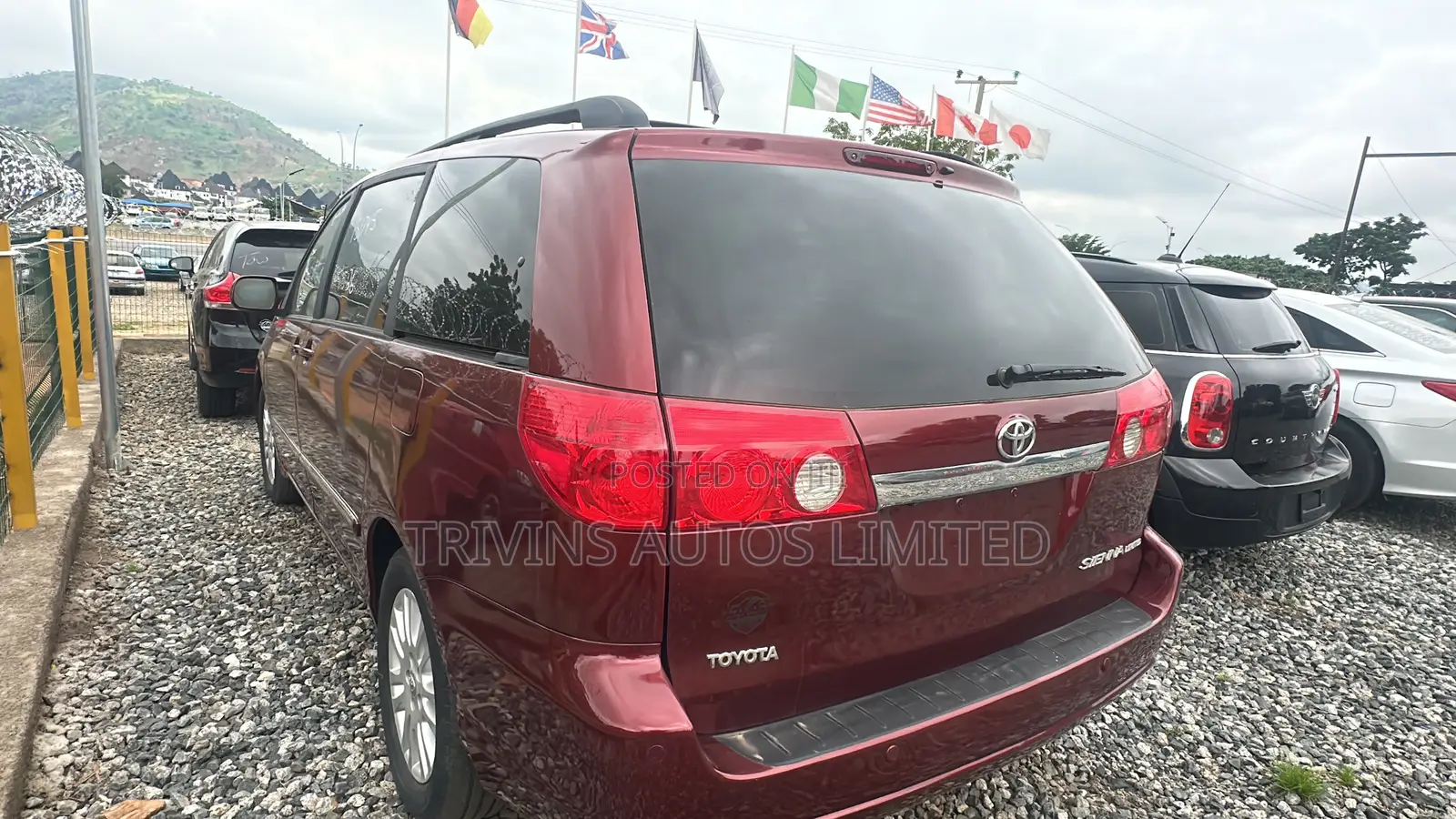 Toyota Sienna XLE Limited 2008 Maroon