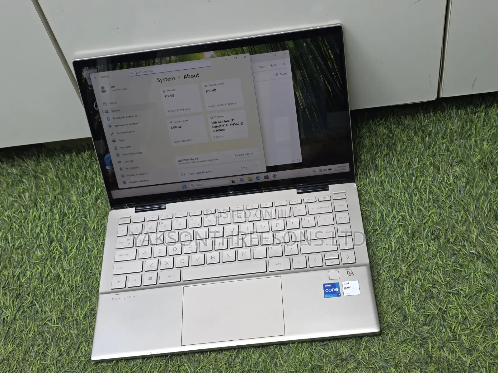 Laptop HP Pavilion x360 8GB Intel Core i7 SSD 512GB