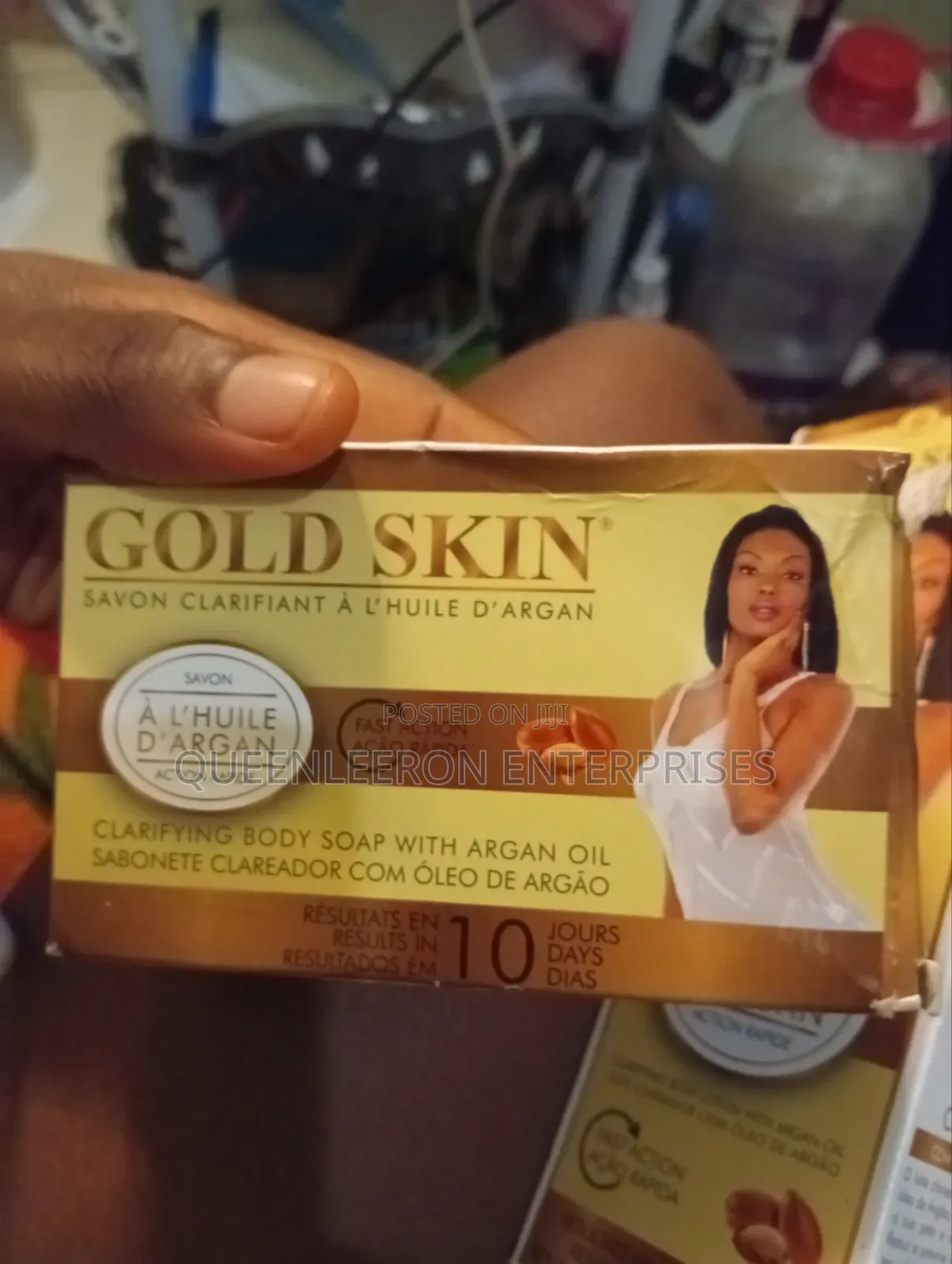 Gold Skin Soap and Cream