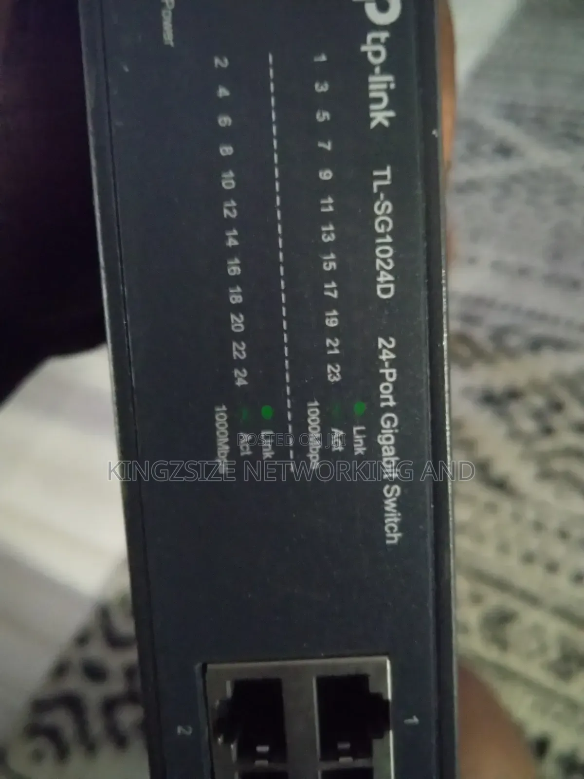 Tp-Link 24port Gigabyte Switch