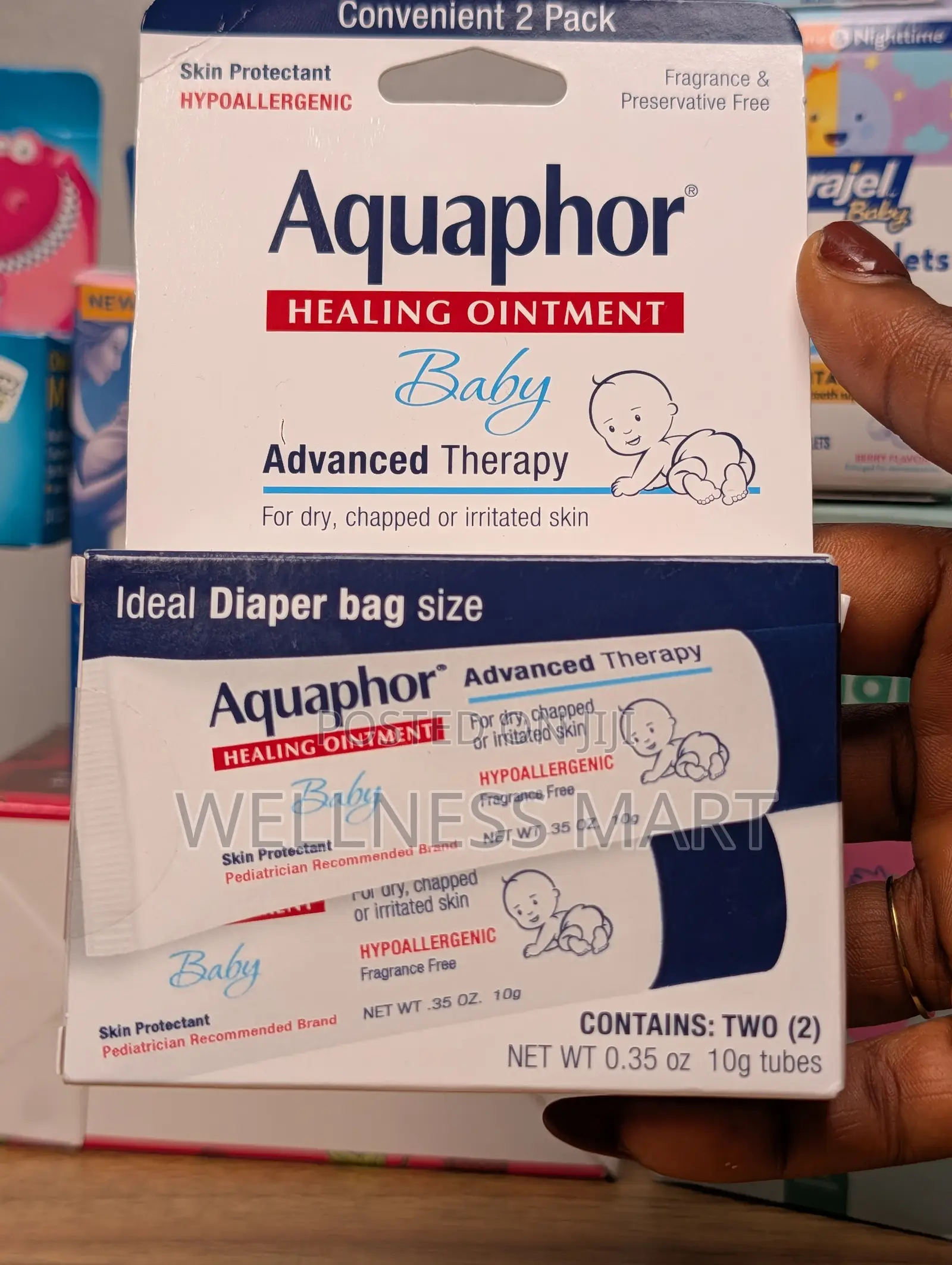 Aquaphor Baby Healing Ointment - Diaper Rash Dry Skin
