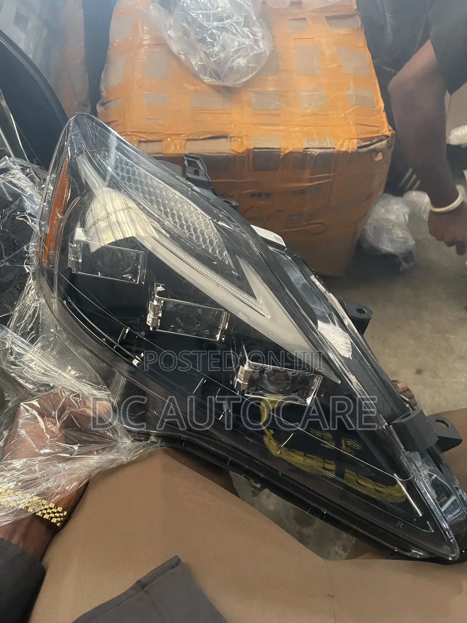 Is250 Three Torch Headlight Up Daylight