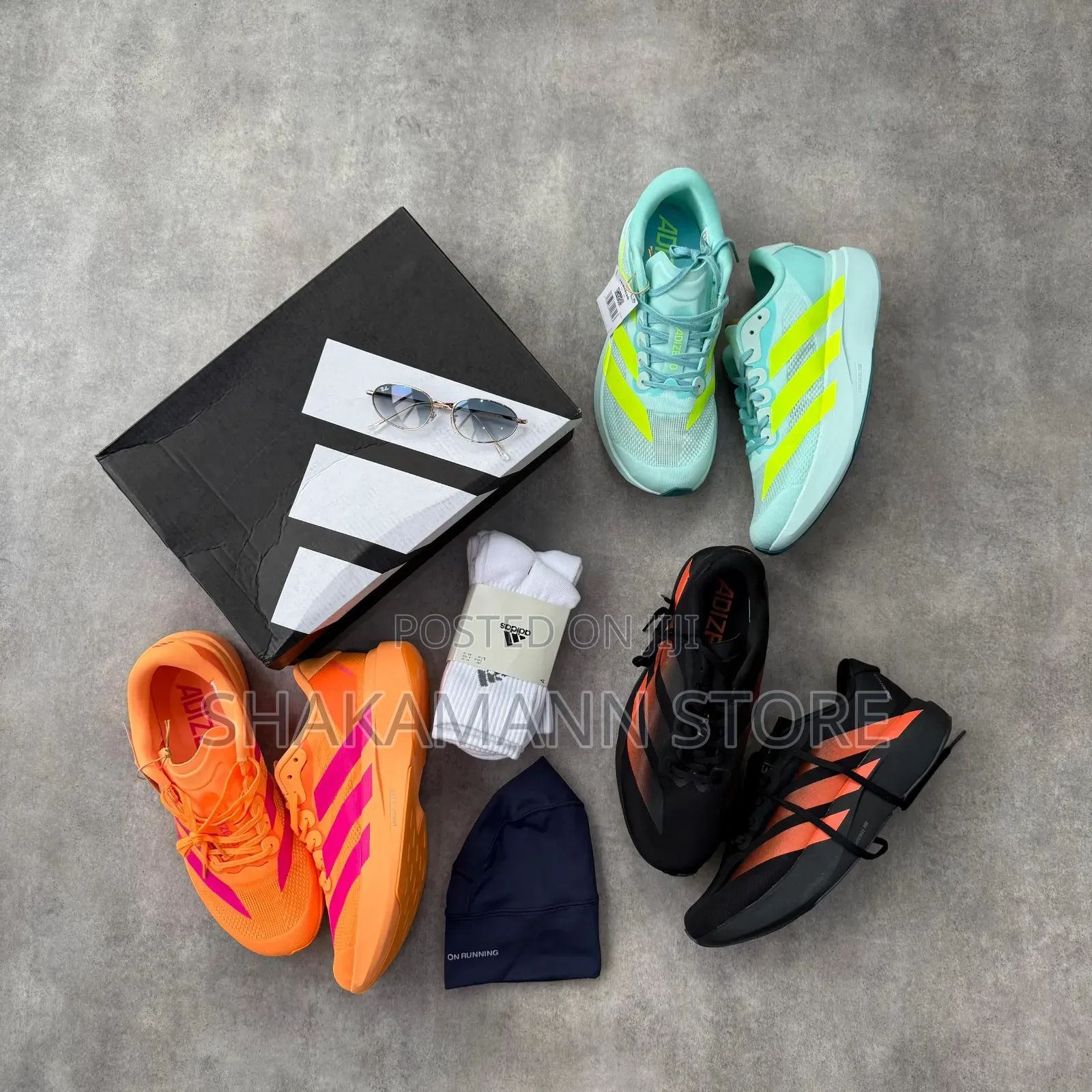Original Adidas Adizero Multi Colors Nowbin Store