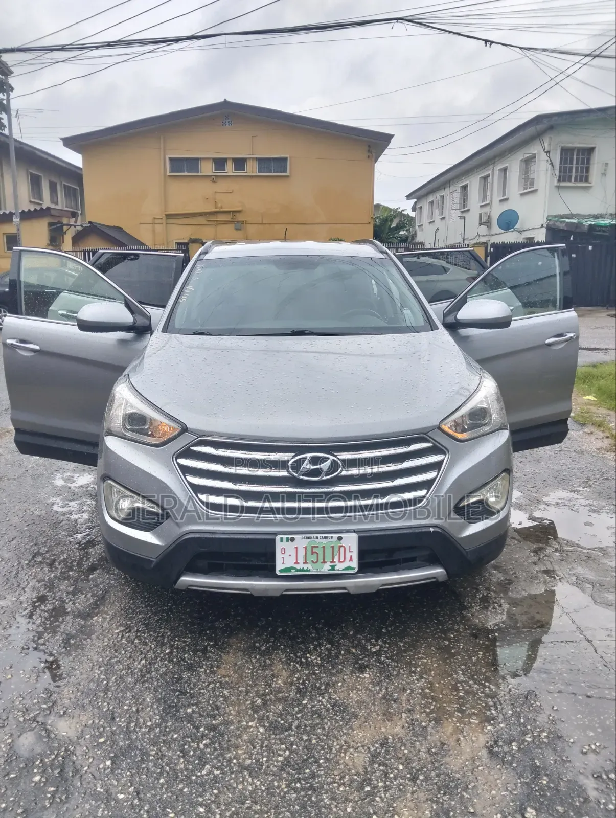 Hyundai Santa Fe GLS 4dr SUV AWD (3.3L 6cyl 6A) 2015 Silver