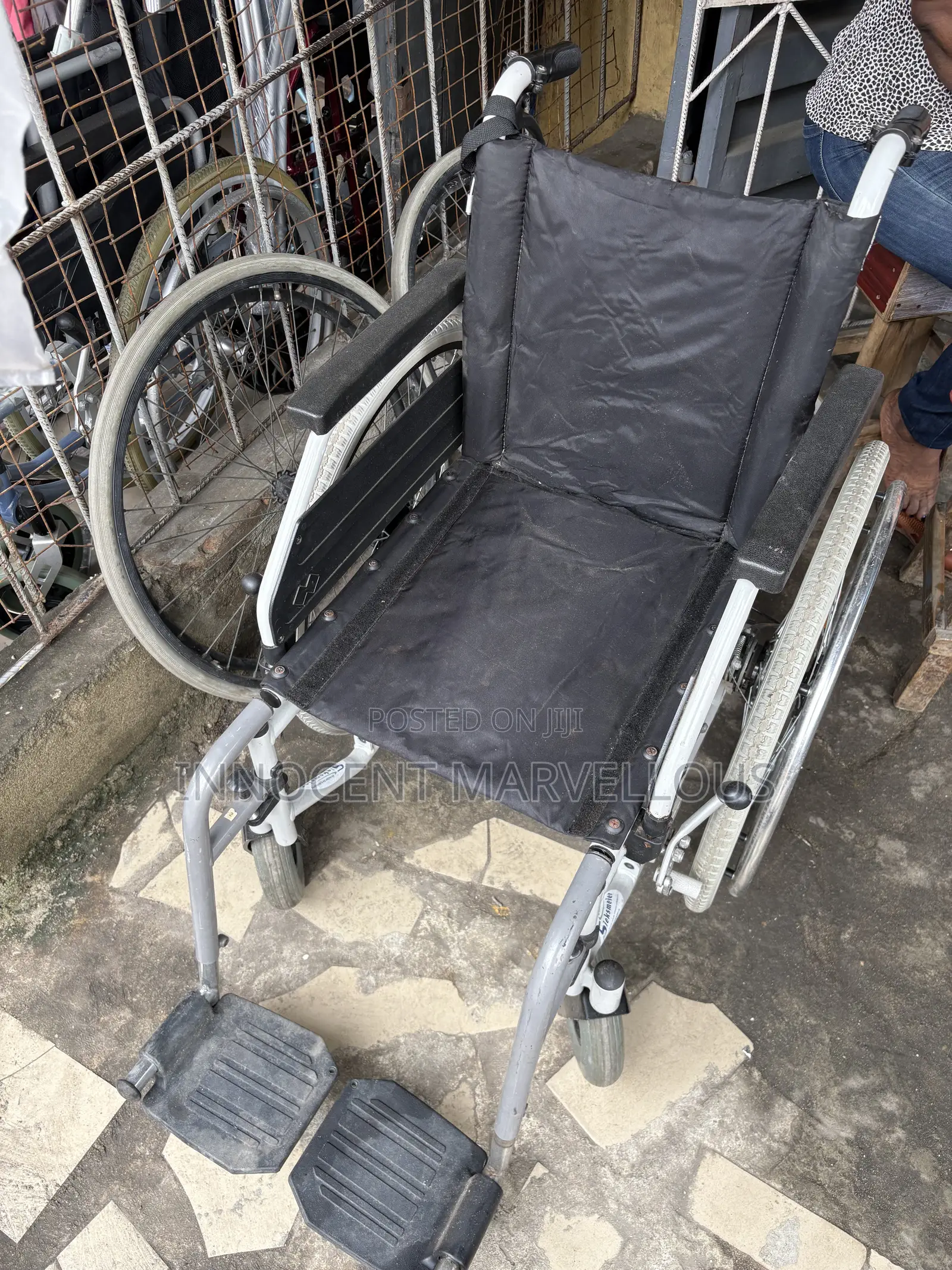 German Wheelchair With Hand Break