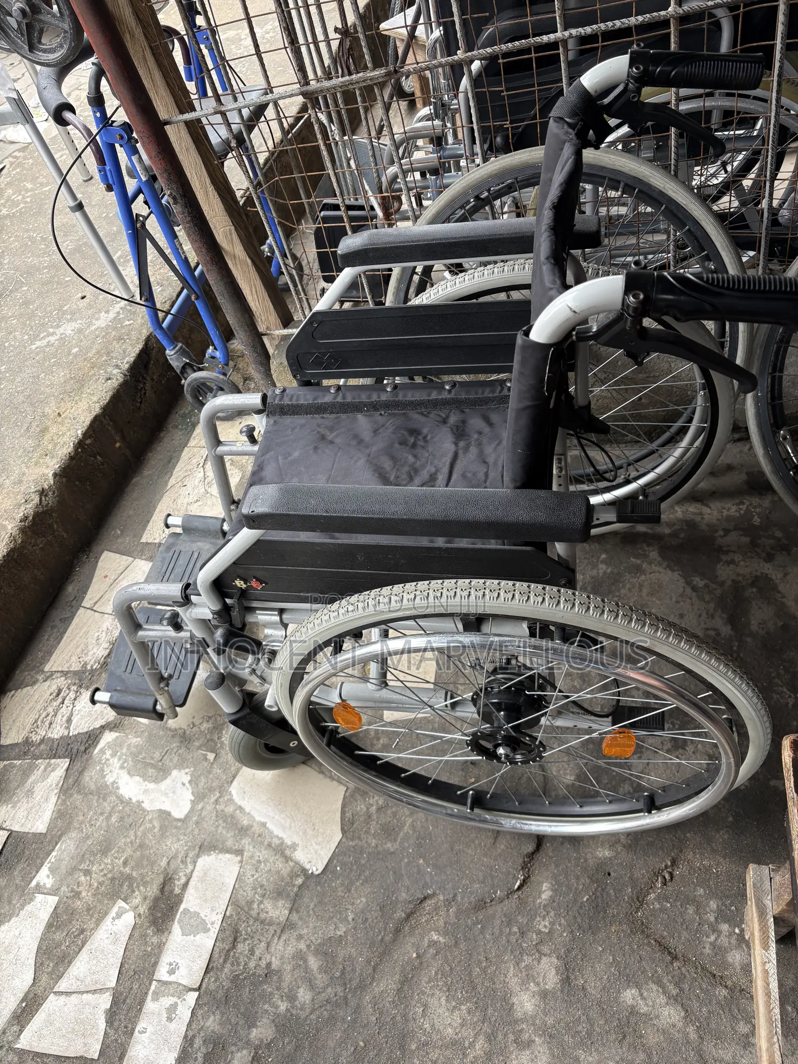 German Wheelchair With Hand Break