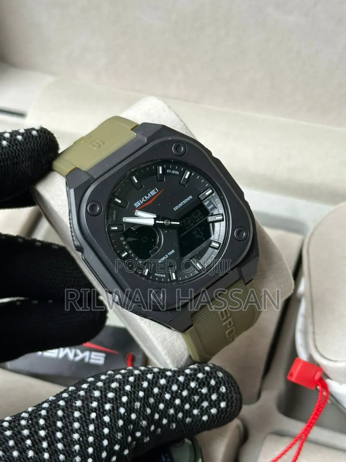 Skmei Count Down Rubber Strap Sport Watch