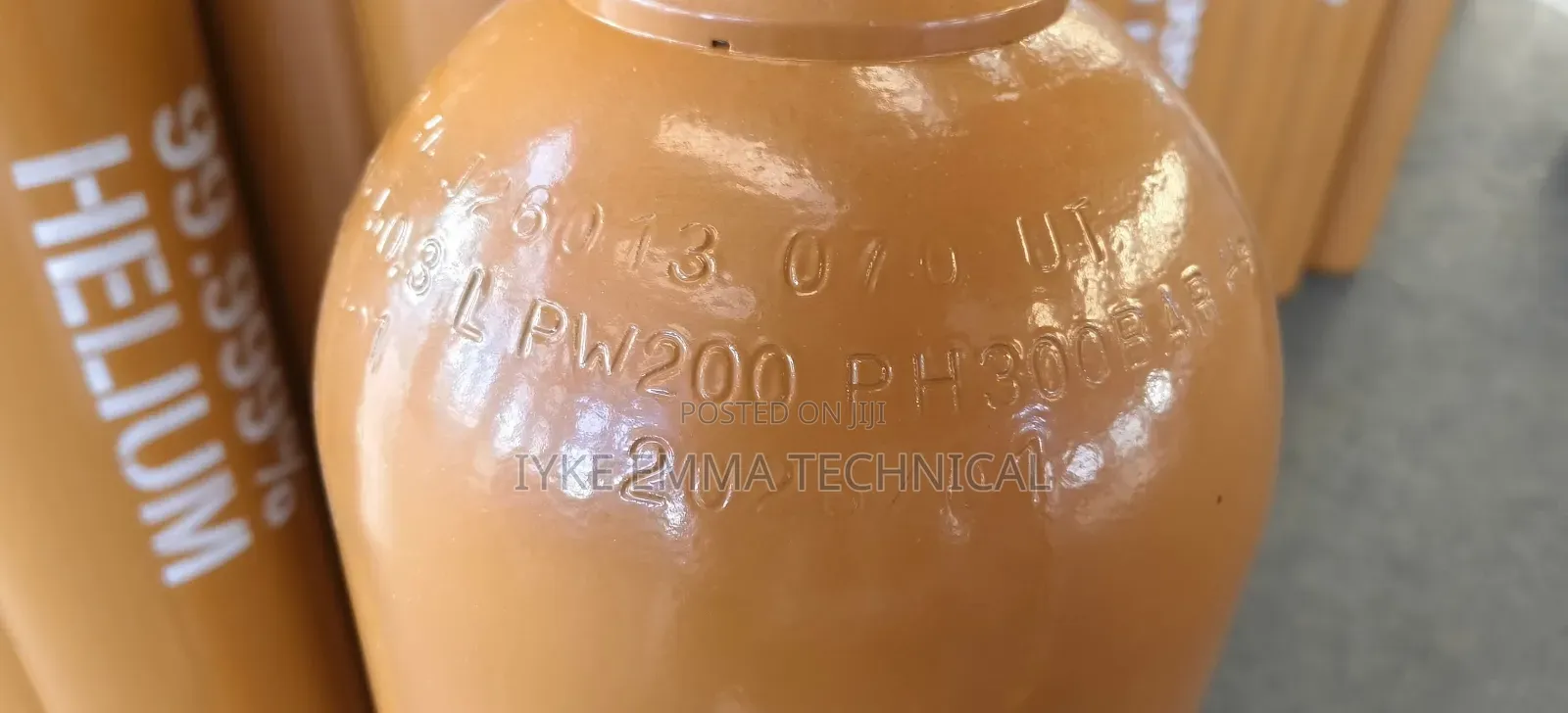50kg Helium Gas (Cylinder And Content)