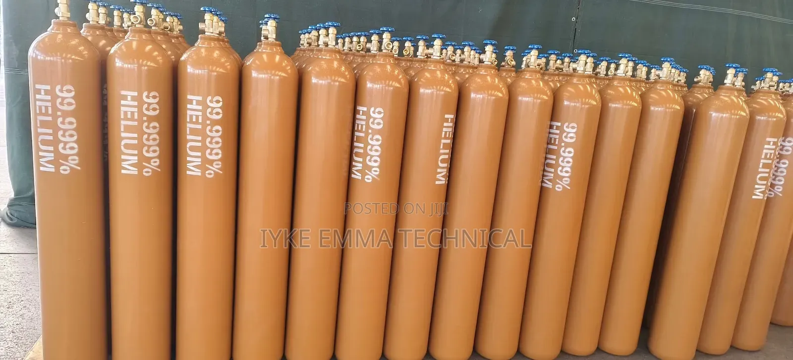 50kg Helium Gas (Cylinder And Content)
