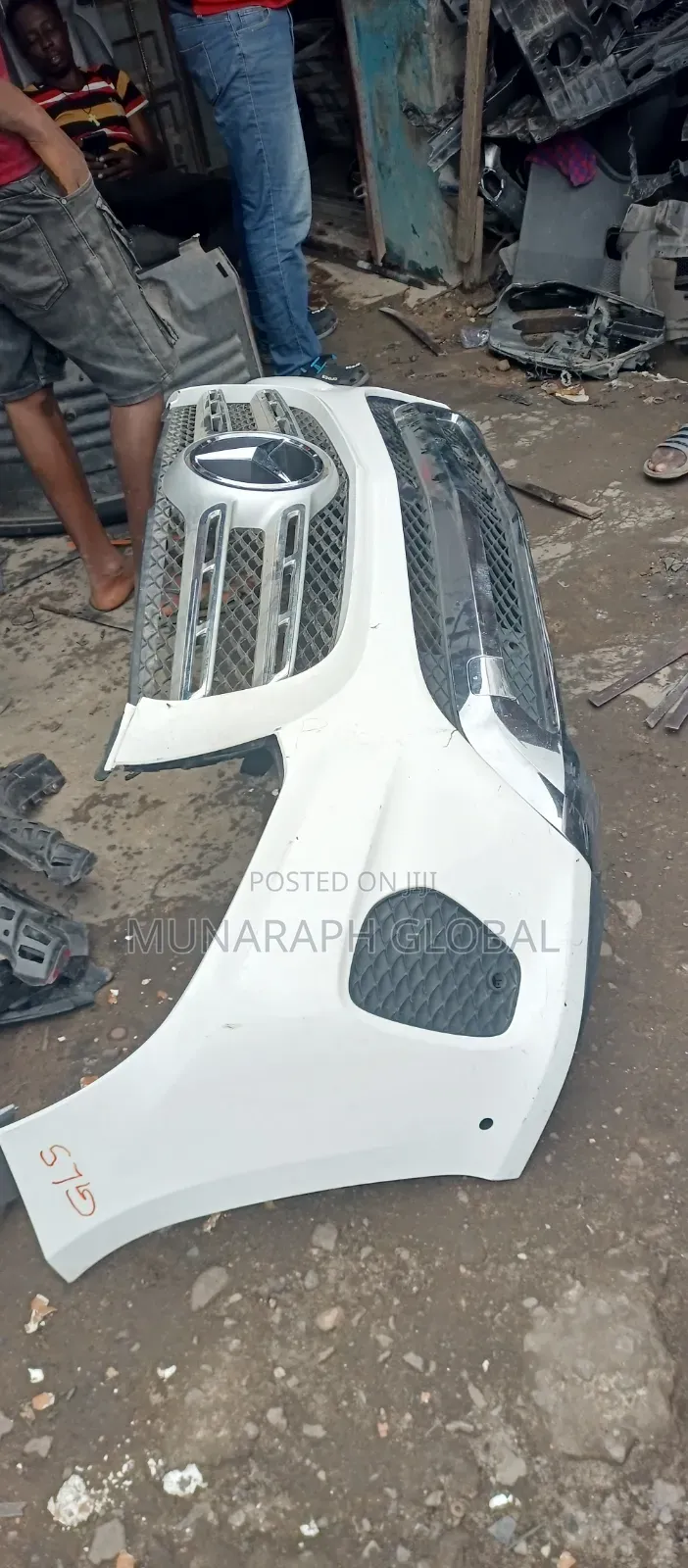 Mercedes Benz 2018 Model GLS 450 Front Bumper.