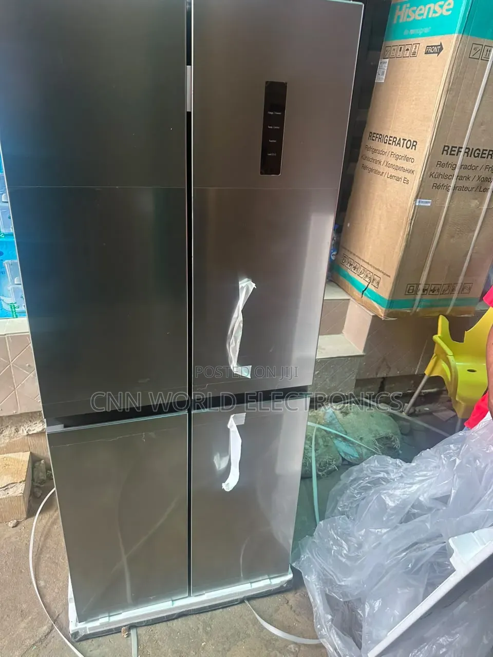 Brand New Lg Inverter 4doors Side by Side Fridge Bottom Freezer (434l)