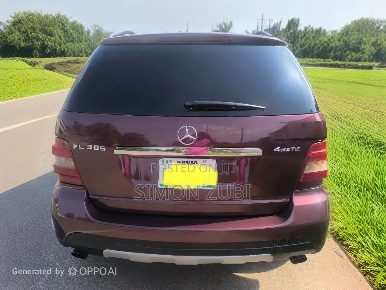 Mercedes-Benz M Class 2008 Red
