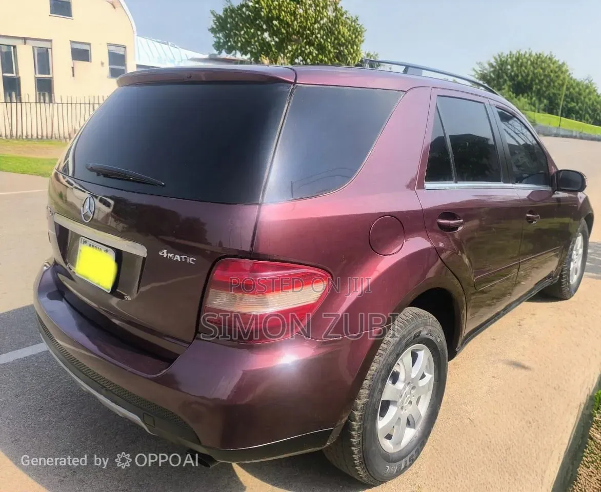 Mercedes-Benz M Class 2008 Red