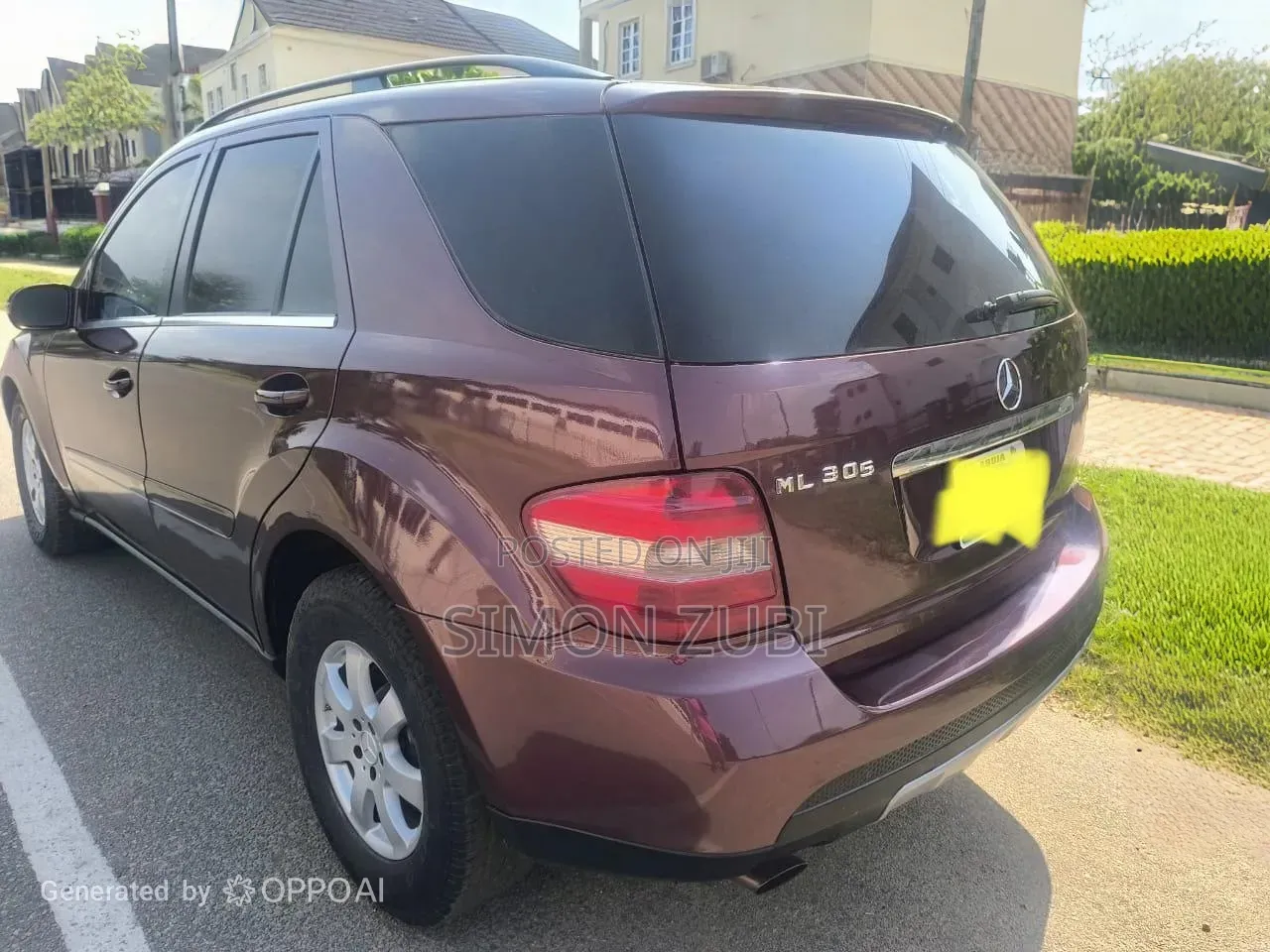 Mercedes-Benz M Class 2008 Red
