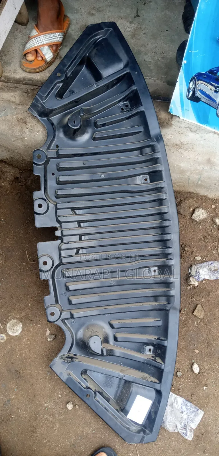 Mercedes Benz Under Engine Cover.