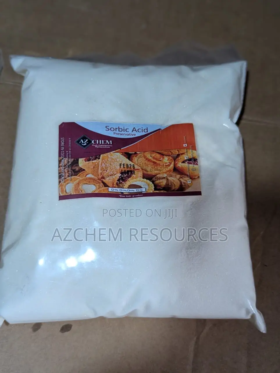 Sorbic Acid (Food Grade) 1kg