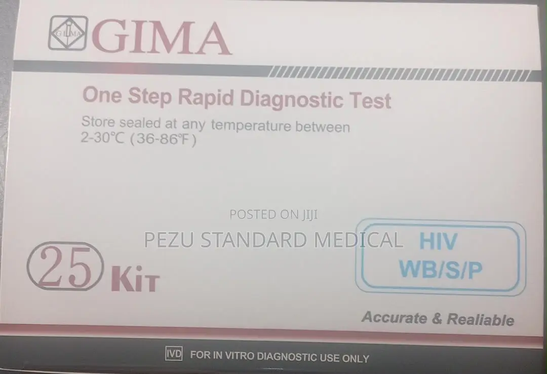 Gima- One-Step Hiv Test Cassette