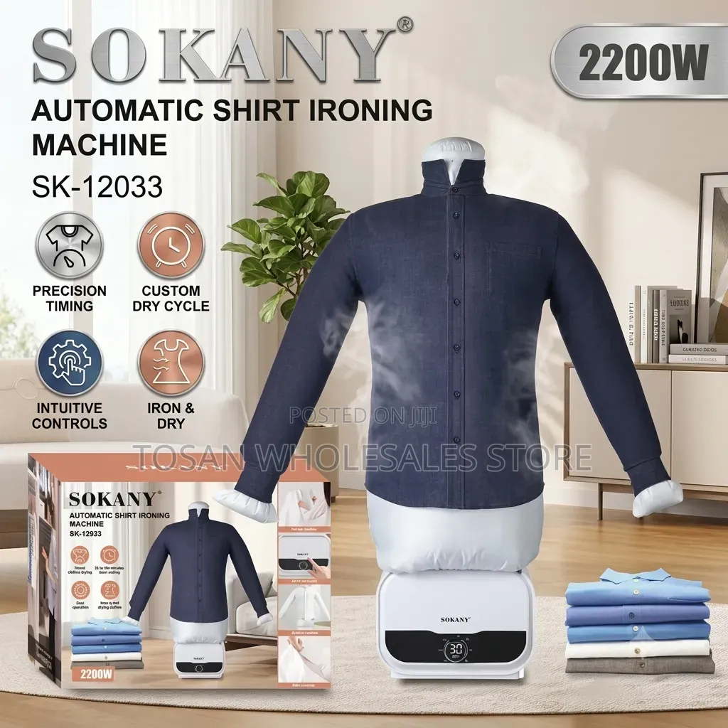 Automatic Shirt Ironing Machine