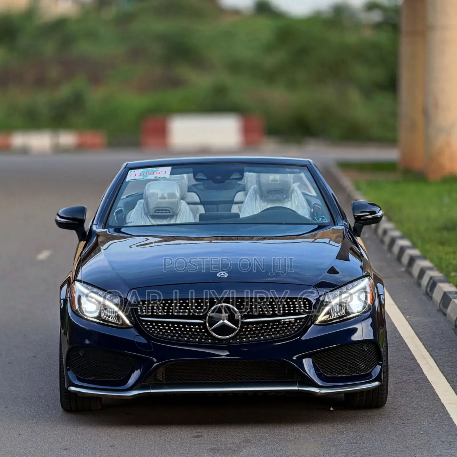 Mercedes-Benz C43 4Matic Cabriolet AWD (3.0L V6 9AM) 2018 Blue