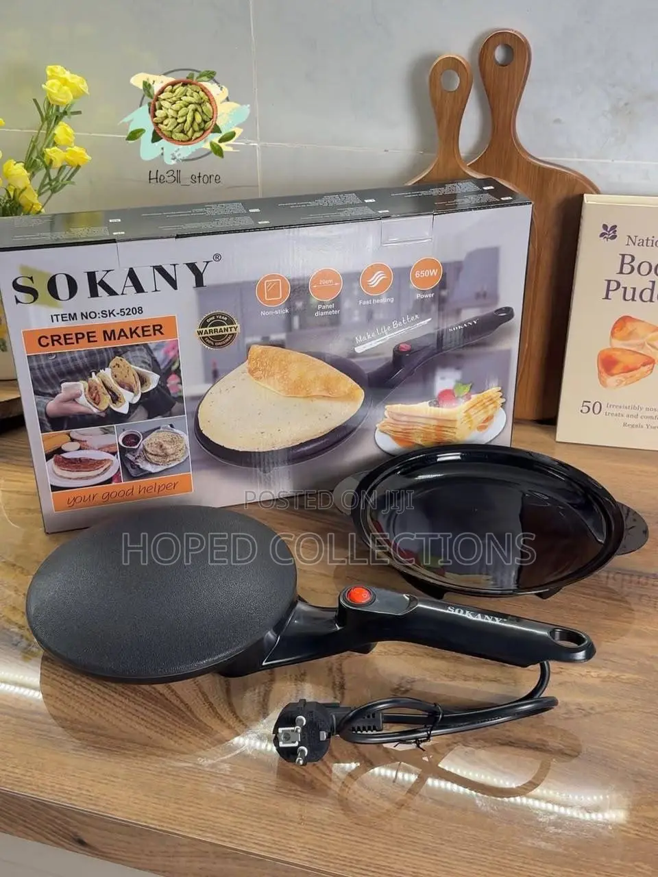 Sokany Crepe Maker