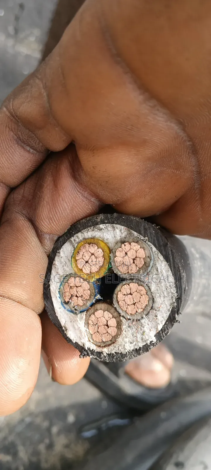 50mm 5core PVC PVC Armoured Cable Nigeria