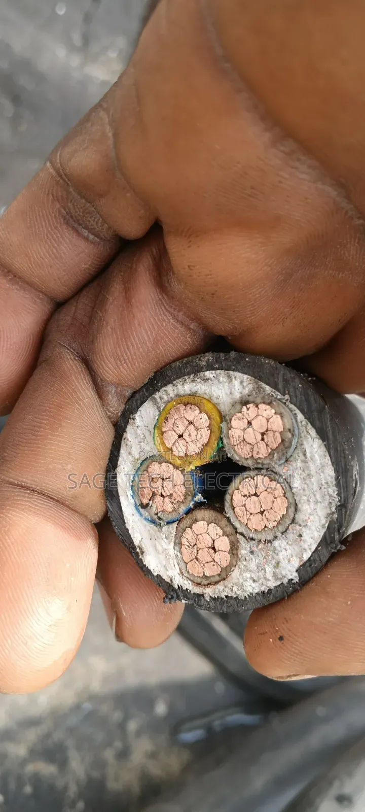 50mm 5core PVC PVC Armoured Cable Nigeria