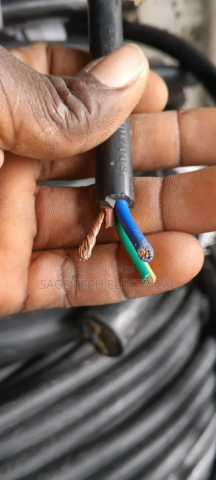4mm 3core Flexible Copper Cable