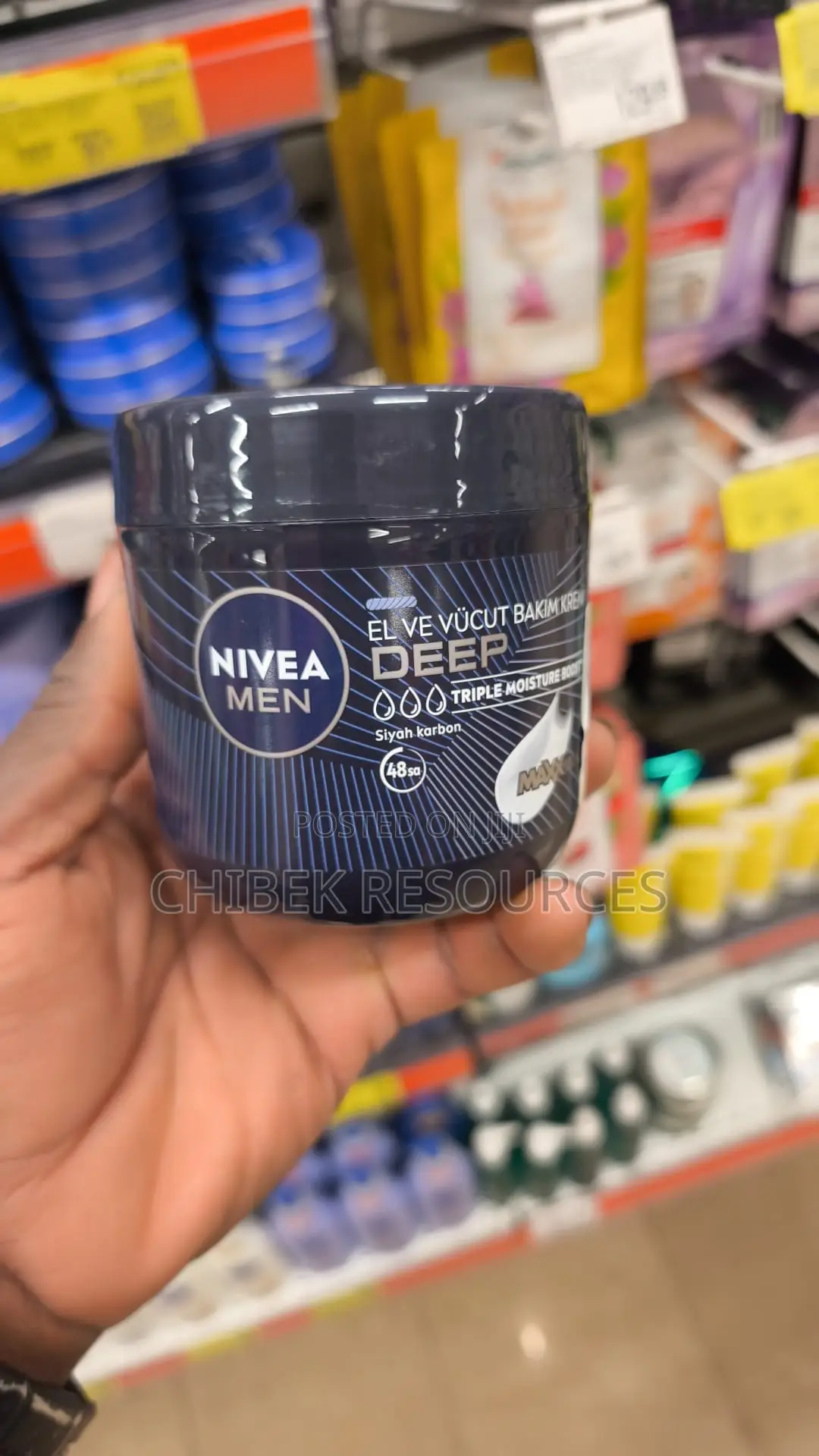 400ml Nivea Intensive Moisturizing Body Serum Cream