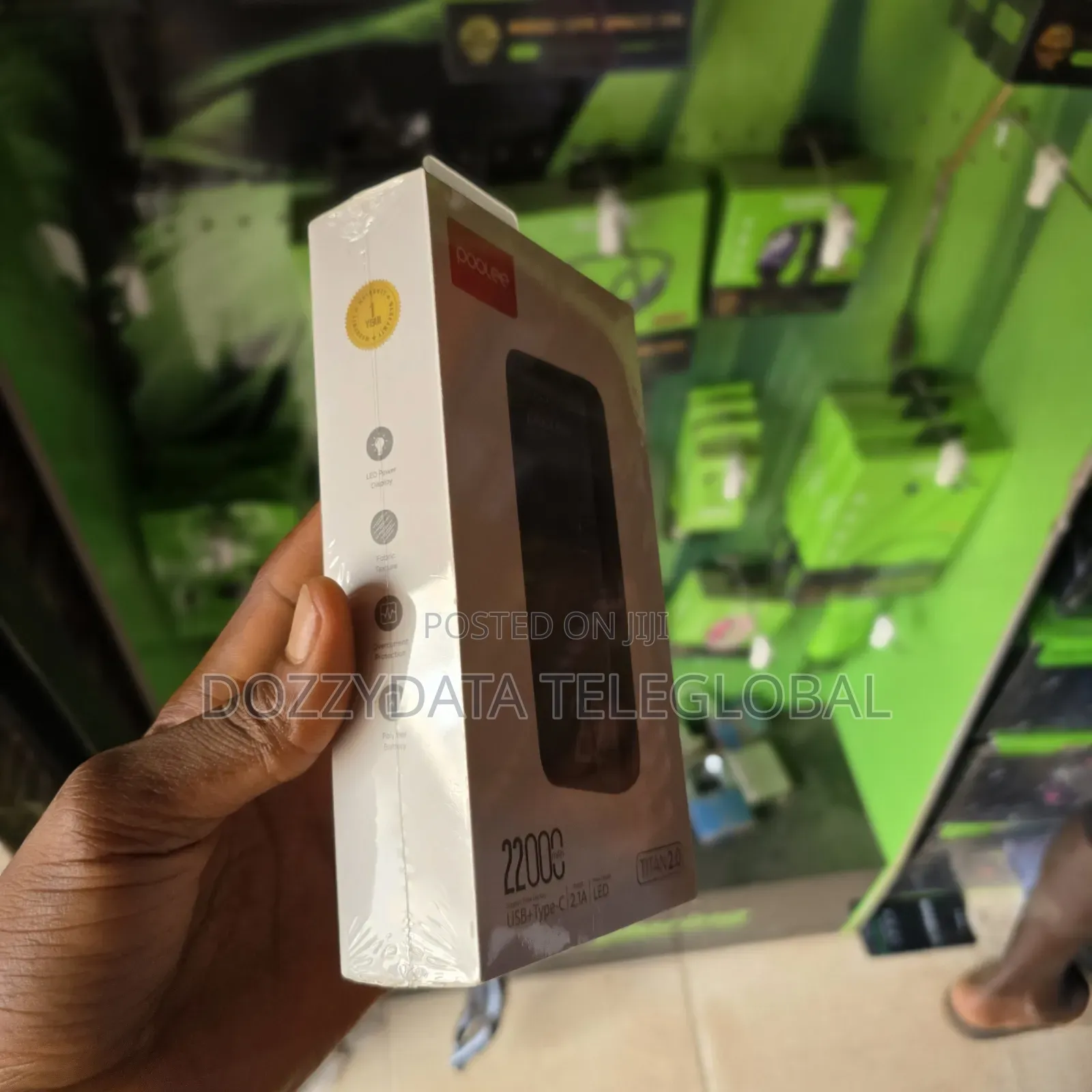 Poolee Titan 2.0 22000mah Powerbank