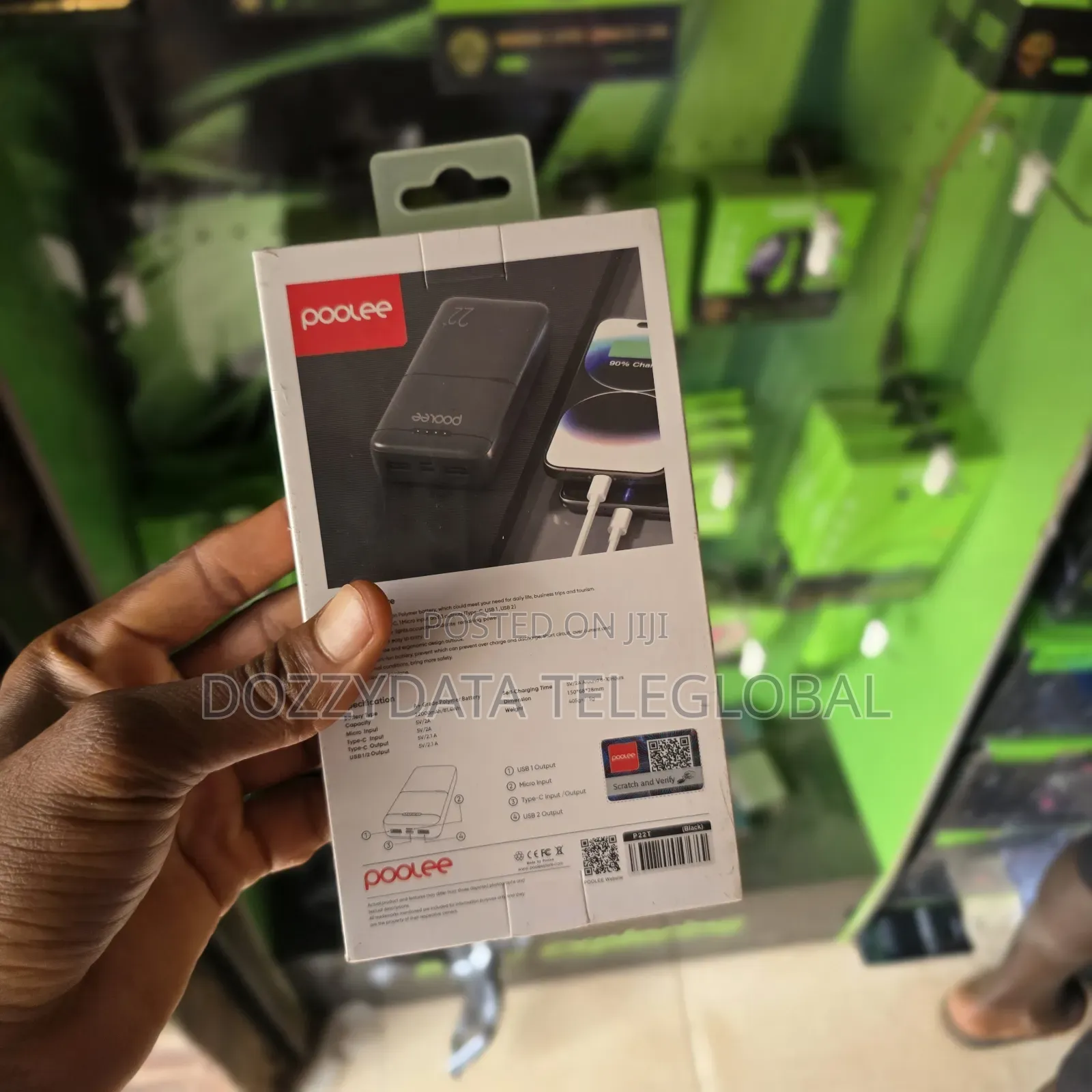 Poolee Titan 2.0 22000mah Powerbank