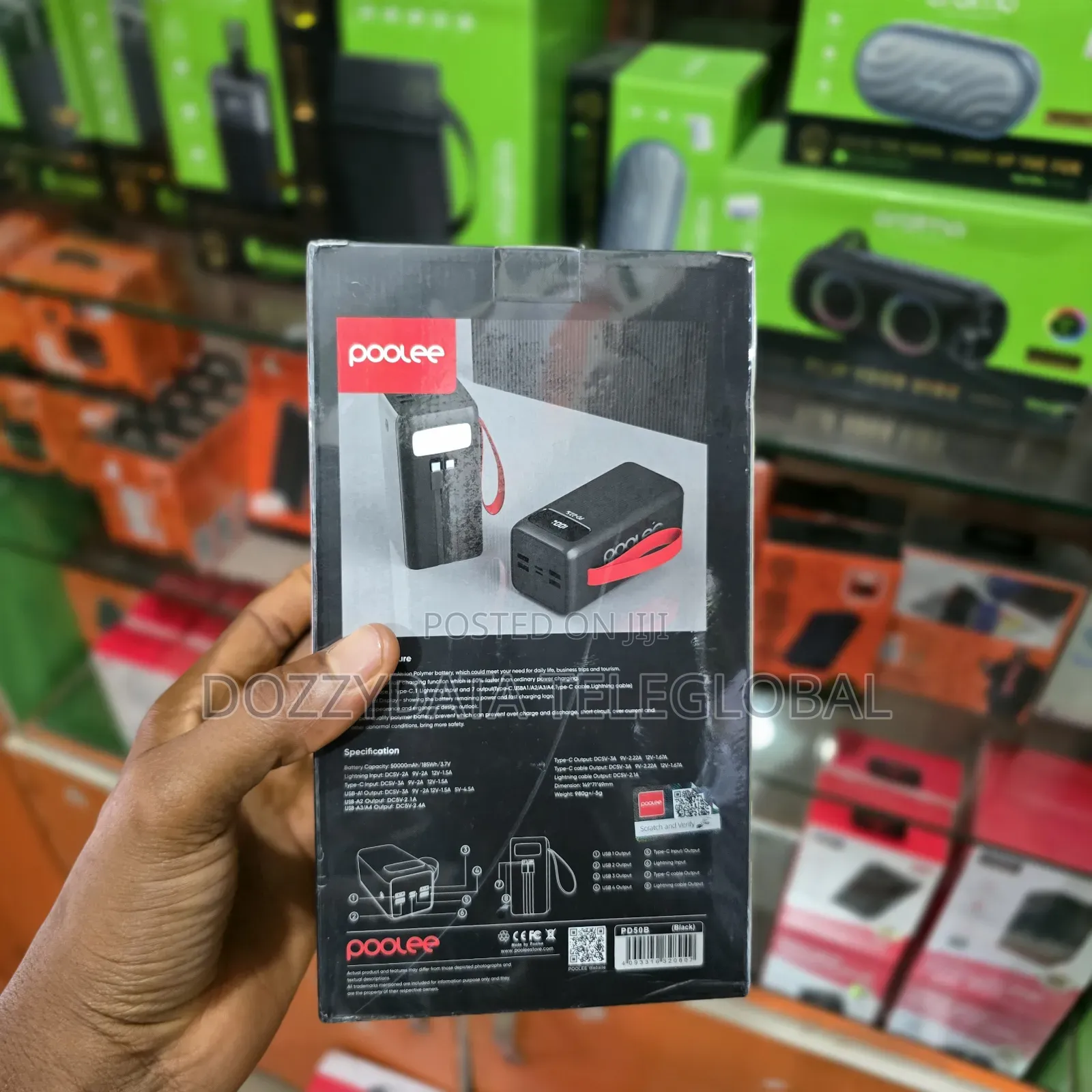 Poolee 50000mah Powerbank Pd
22.5w - Blaze50