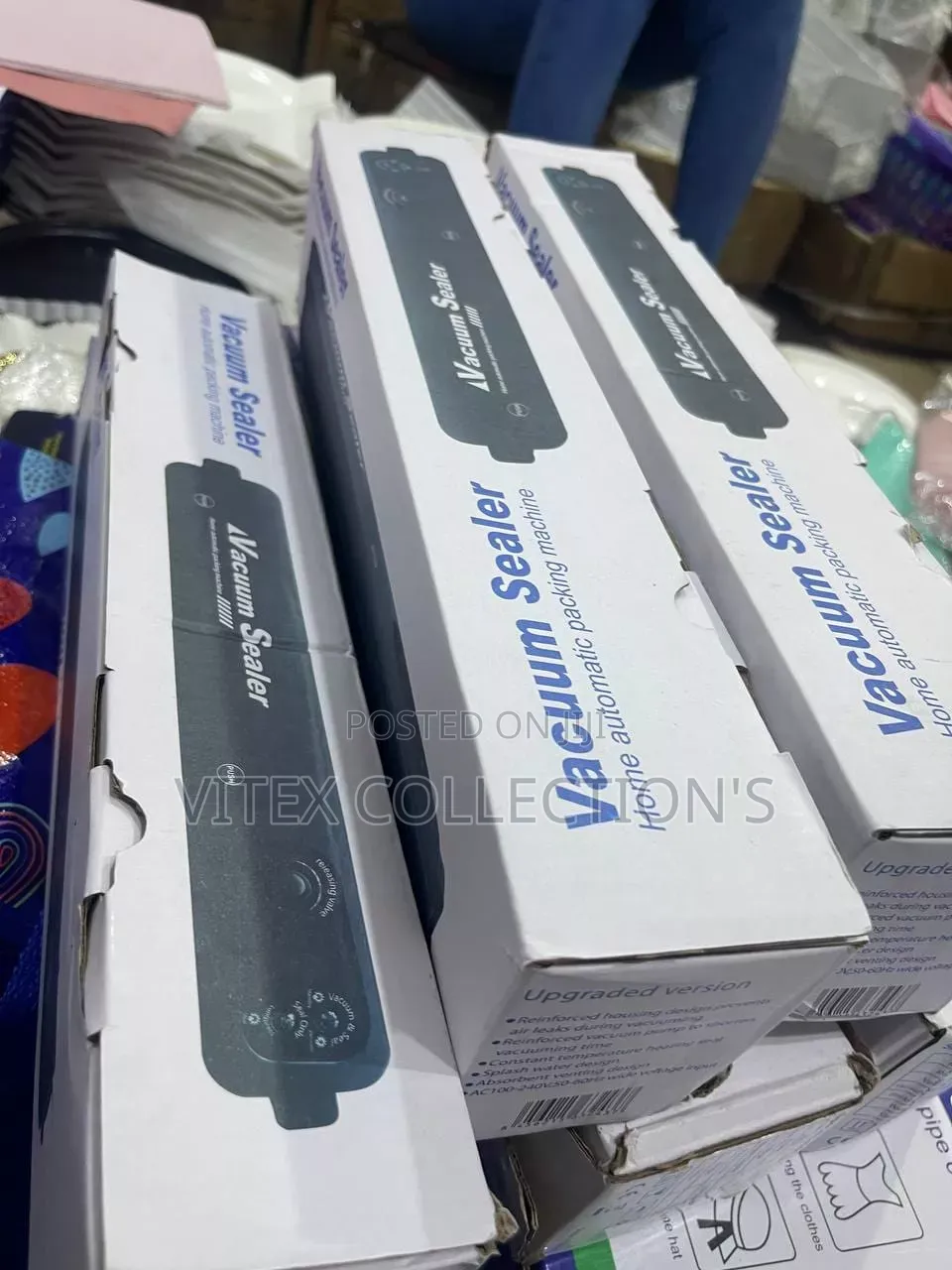 Vacuum Sealer With 10pcs Free Nylon