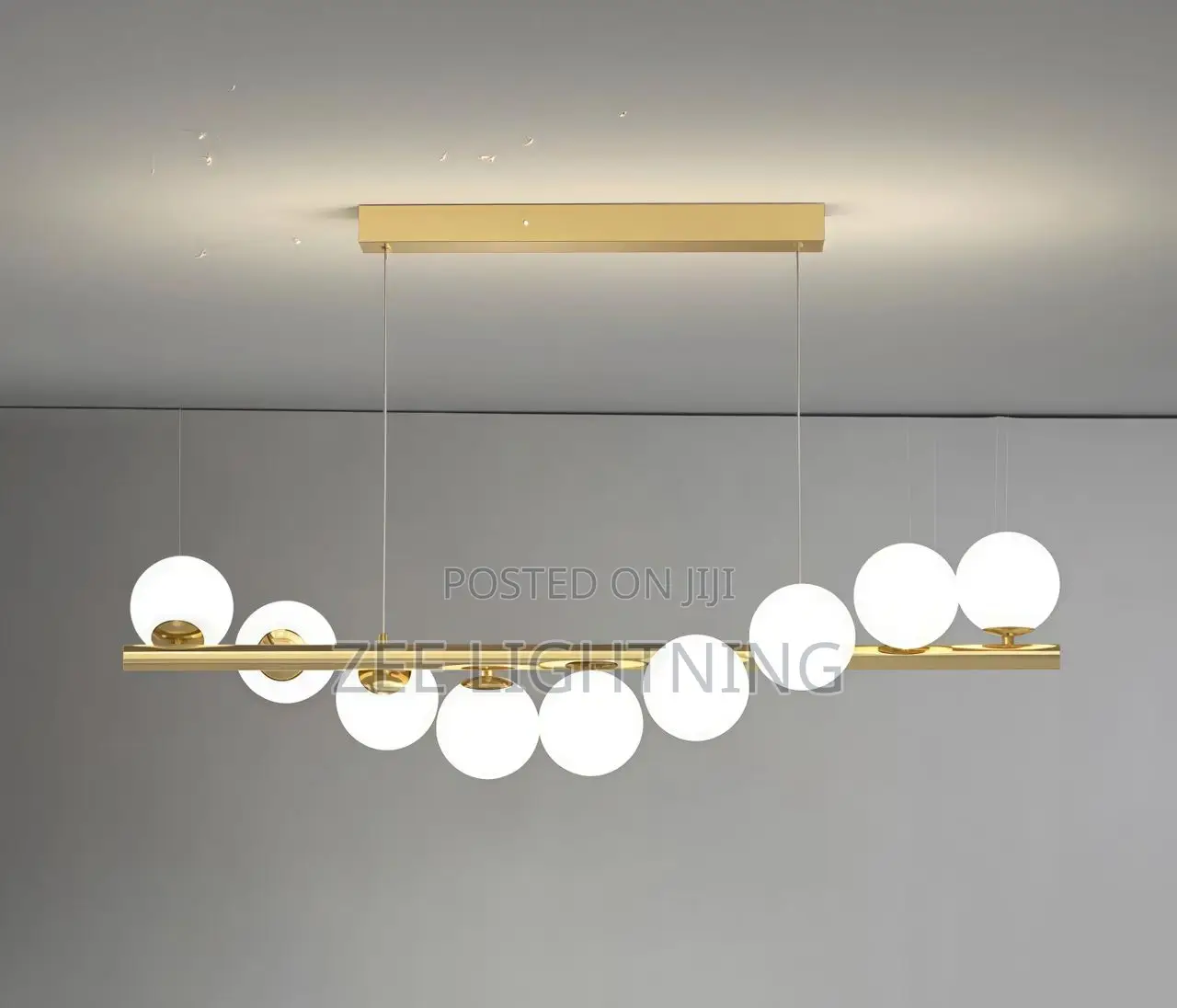 Modern Led Dinner Chandelier (By 9 Glasses )