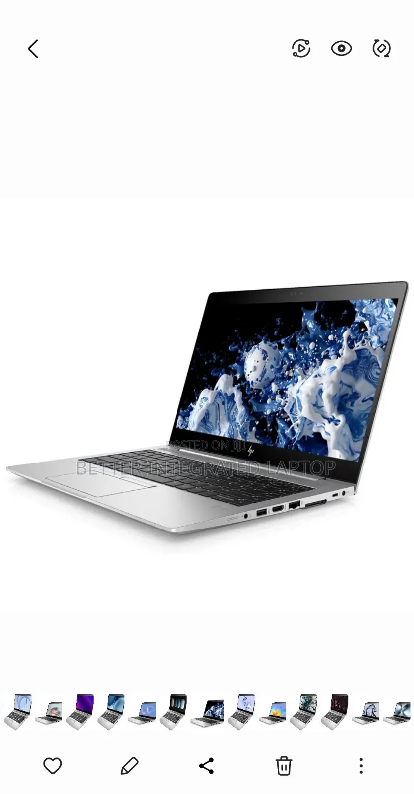 New Laptop HP EliteBook 850 G1 4GB Intel Core 5 SSD 256GB