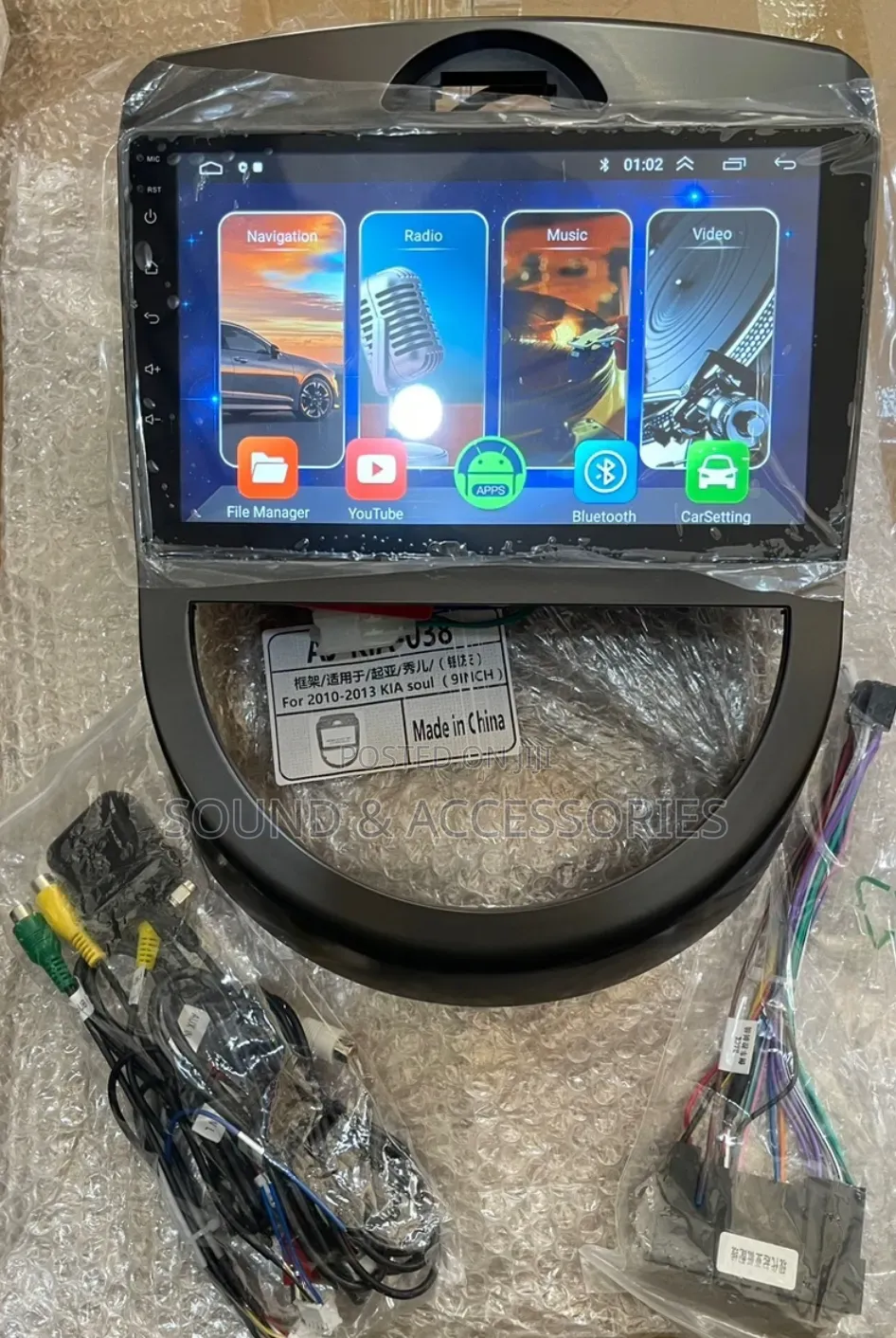 Kia Soul 2010-2013 Android Multimedia Gps Navigation System