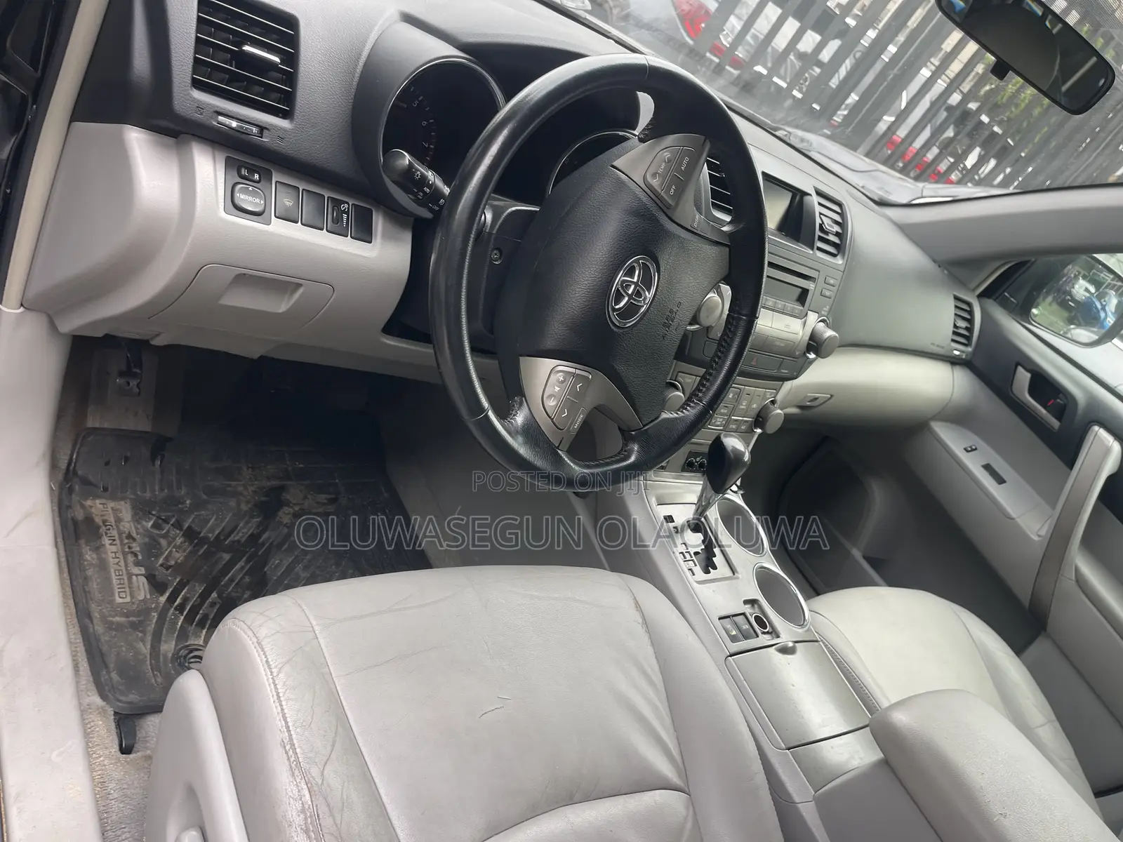 Toyota Highlander 4x4 2008 Black