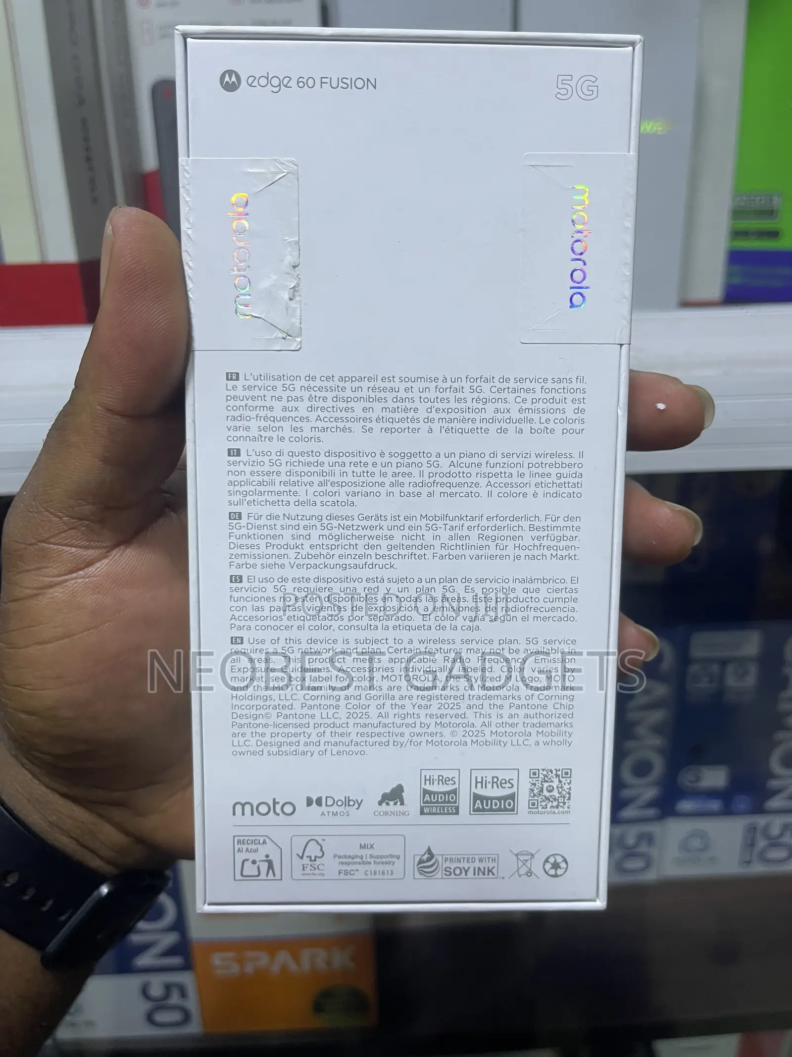 New Motorola Edge 60 Fusion 256 GB