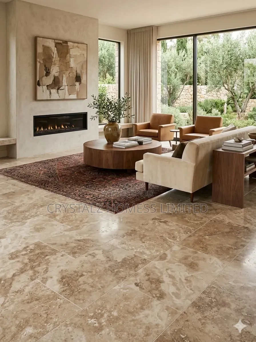Travertine-Look Porcelain Spanish Tiles 60x120