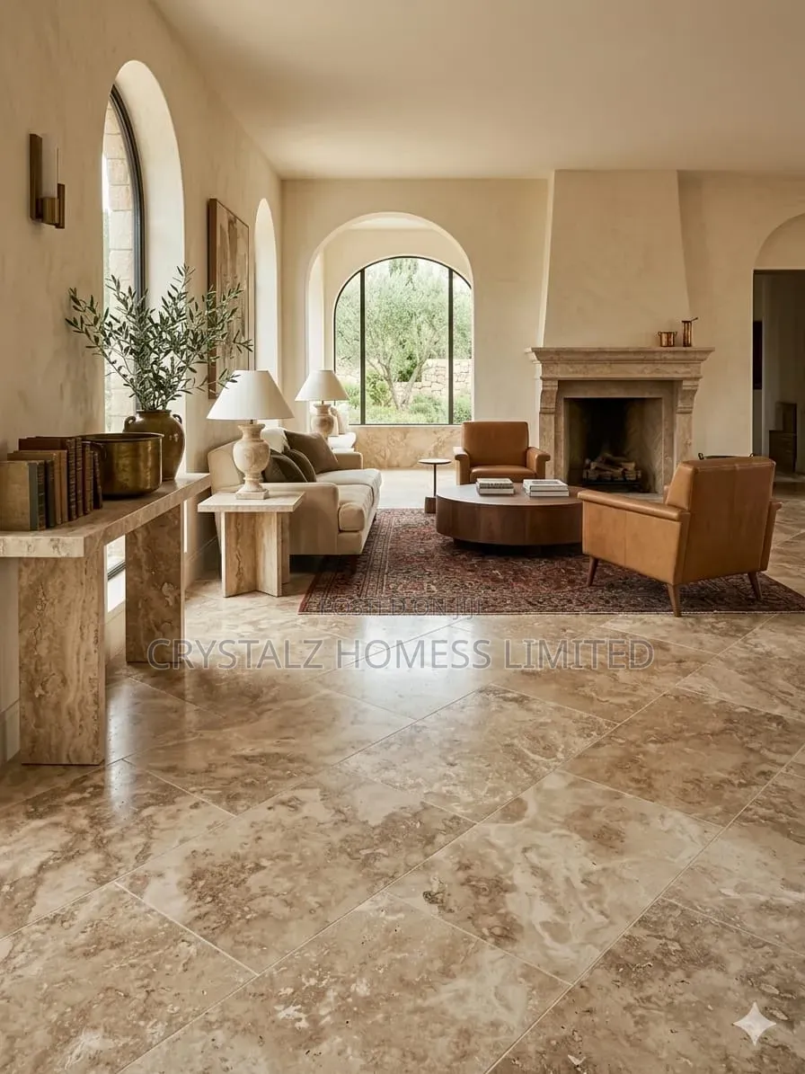 Travertine-Look Porcelain Spanish Tiles 60x120
