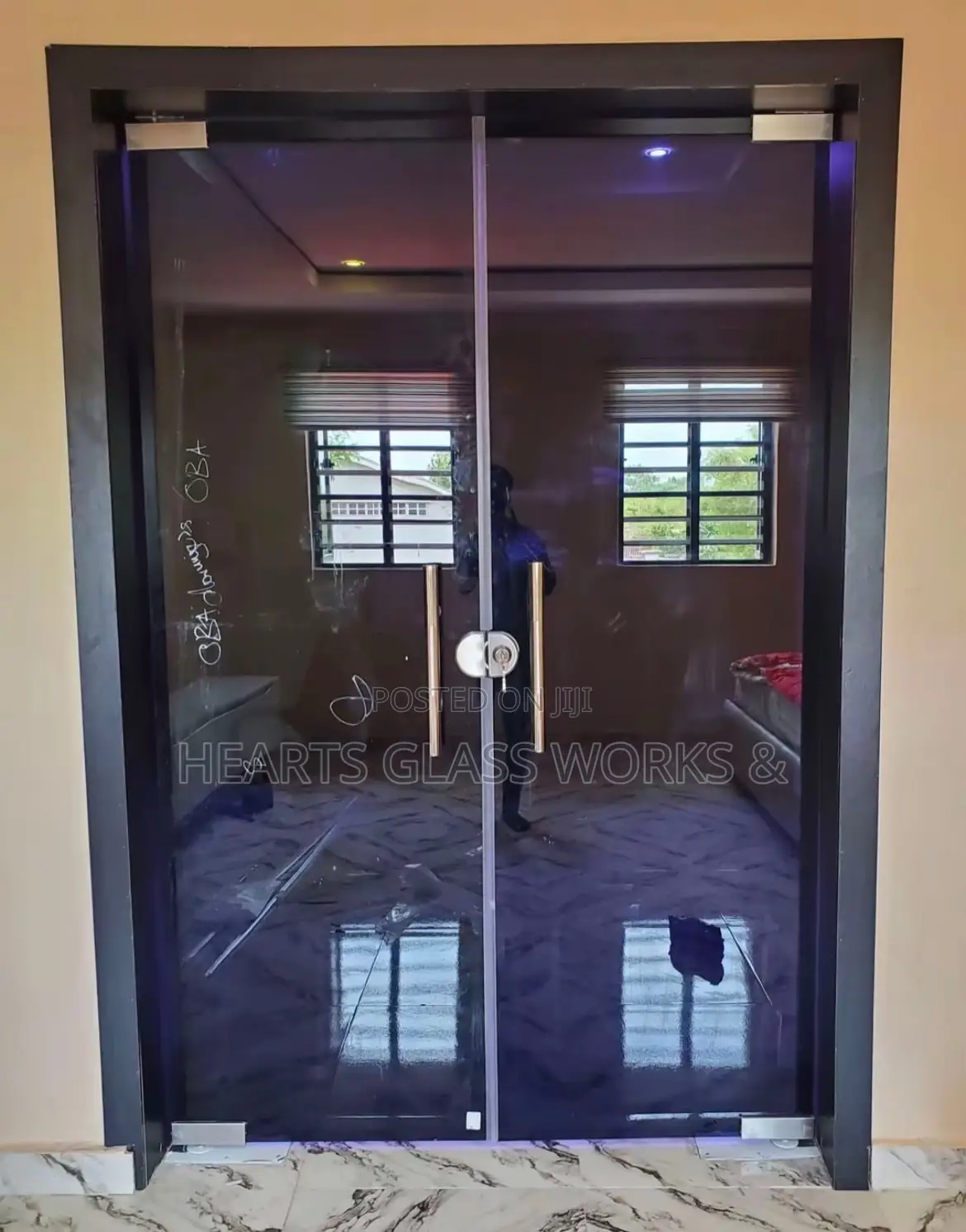 Premium Frameless Swing Glass Door
