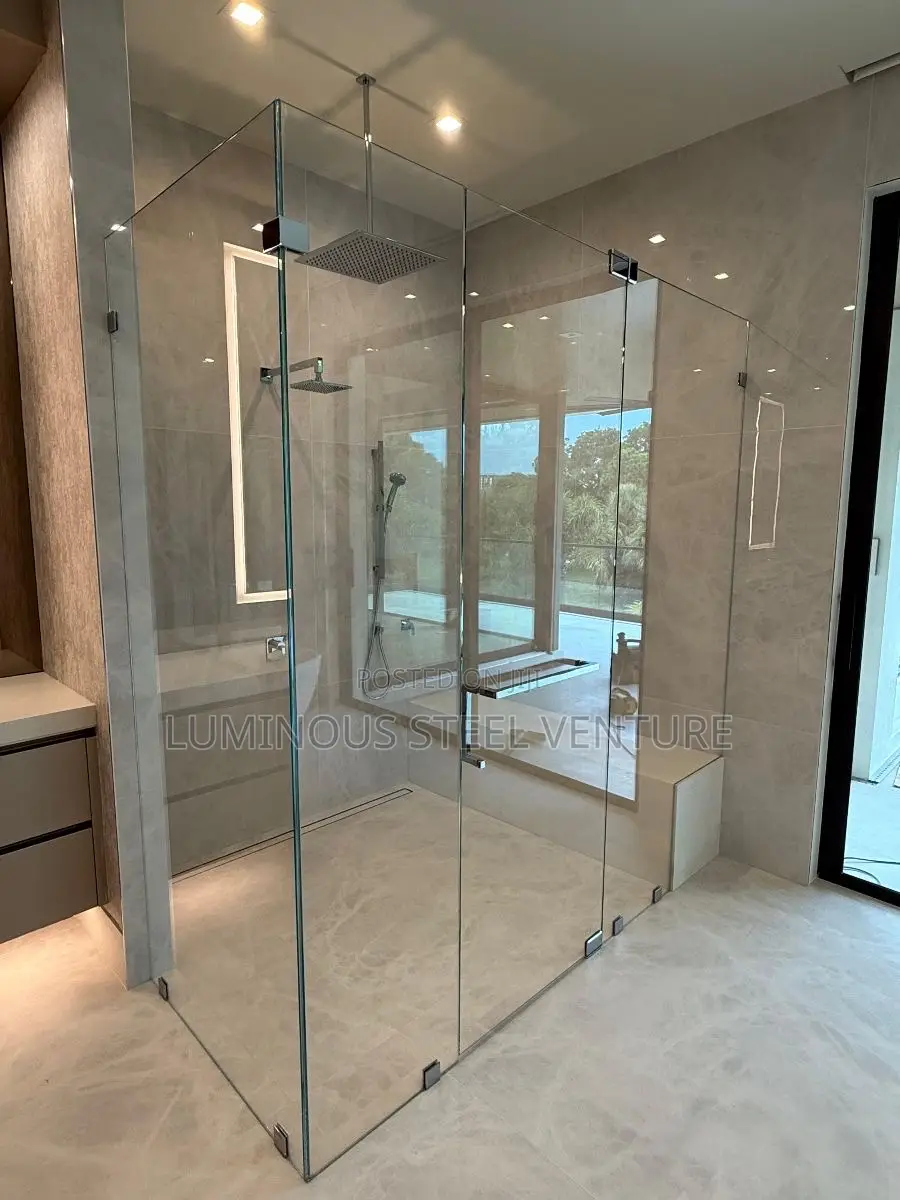 Elevate Your Master Suite With a Silver Stainless Steel Shower 