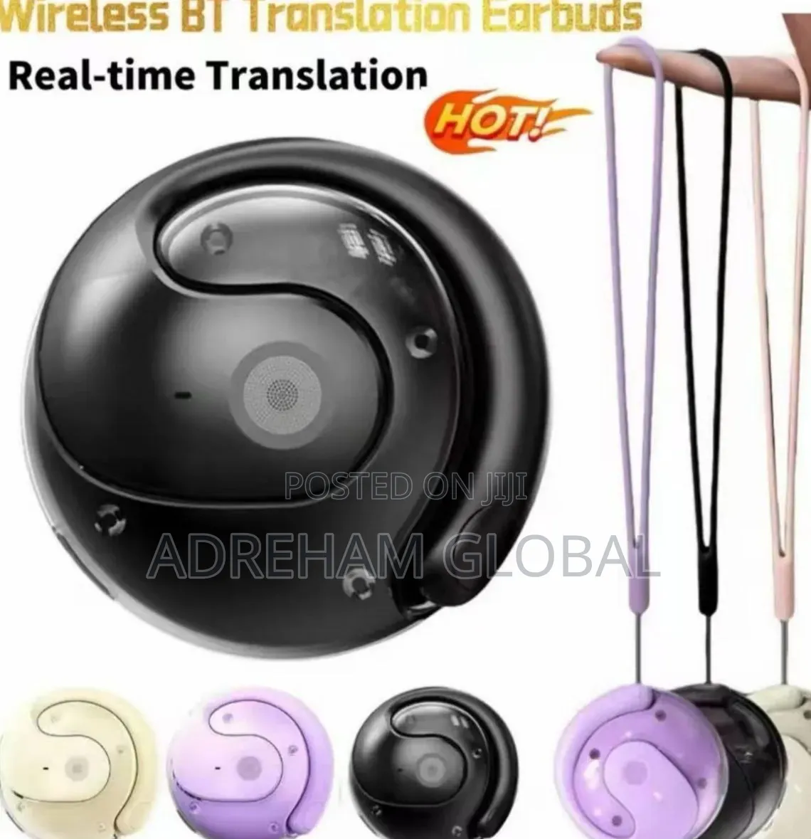 Open Ear Stereo Bluetooth Translation Earbuds