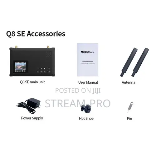 Mine Media Mine Q8 Se 4g Live Streaming Bonding Encoder