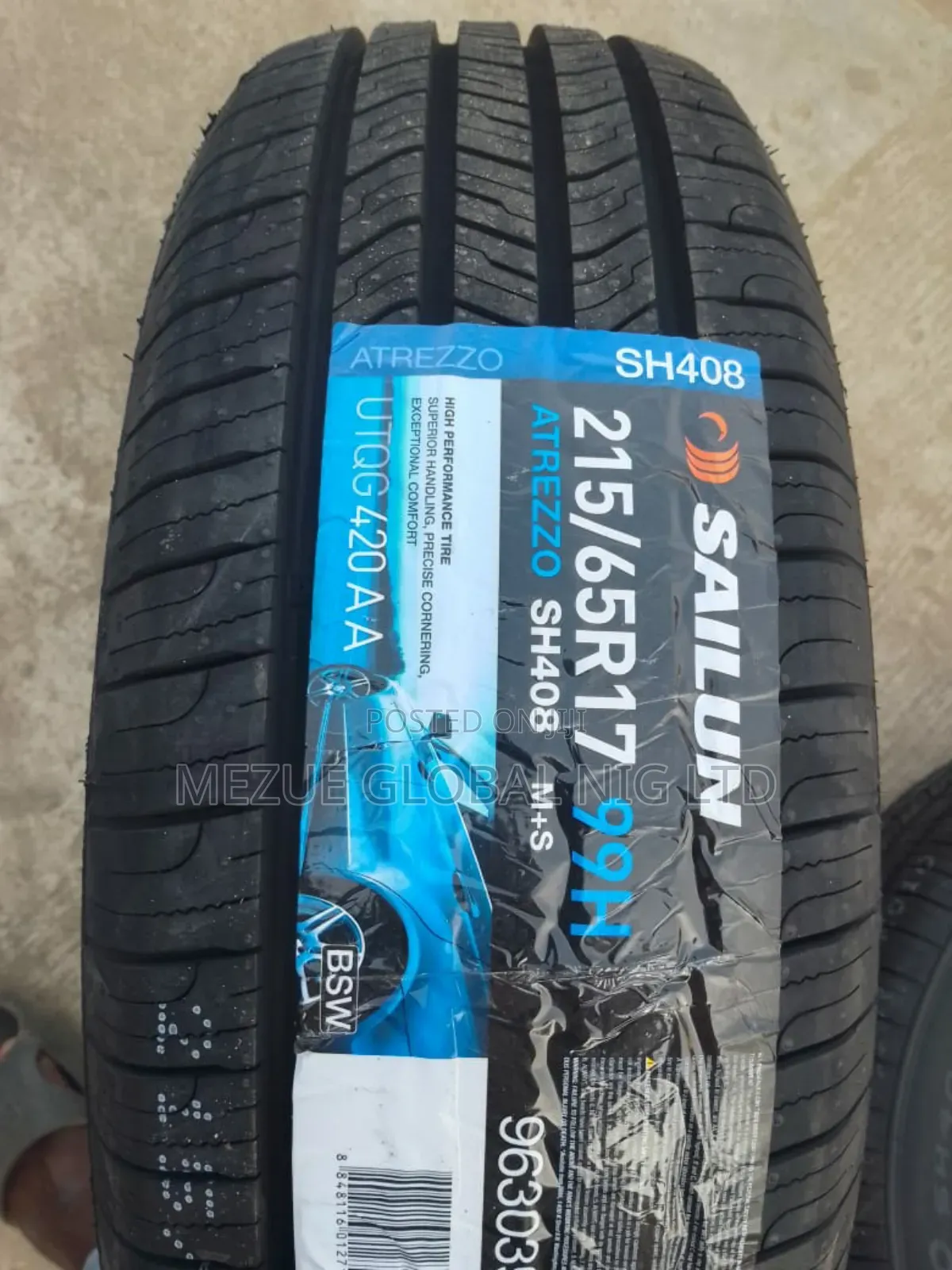 Sailun Tyre 215/65/17 for Toyota Camry /Corolla Et 