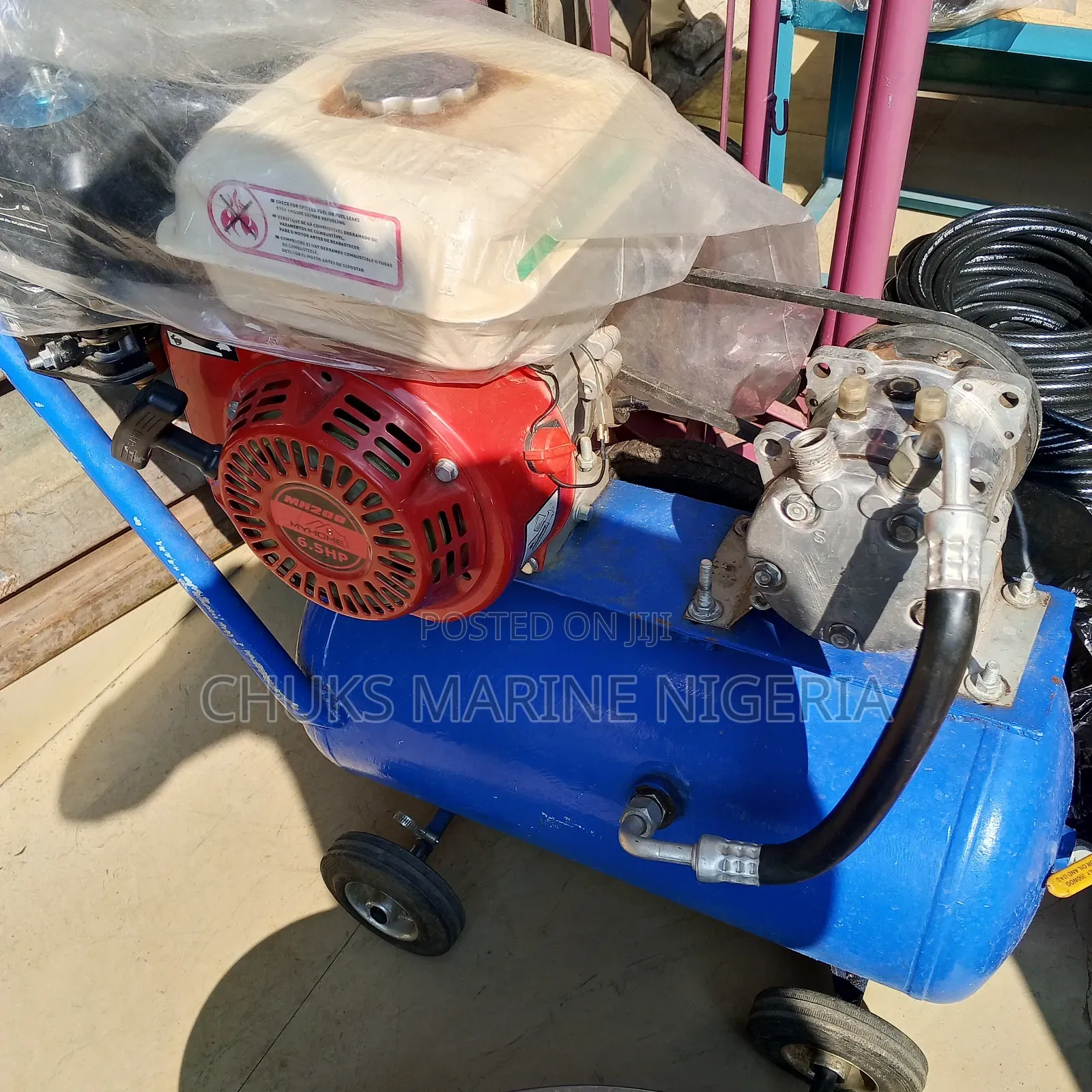 Gasoline Powered Portabl Air Compressor 50liters